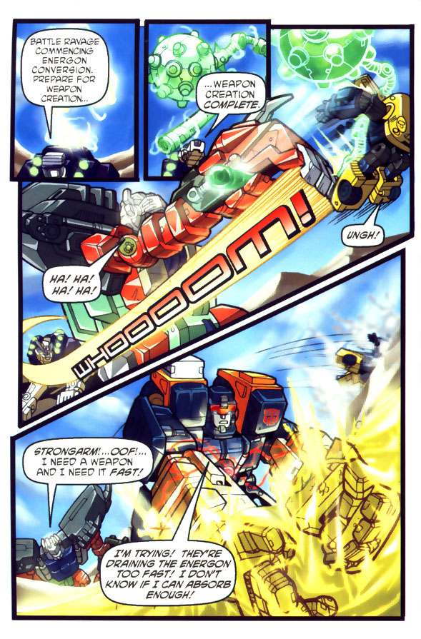 Read online Transformers Energon comic -  Issue #1 - 7