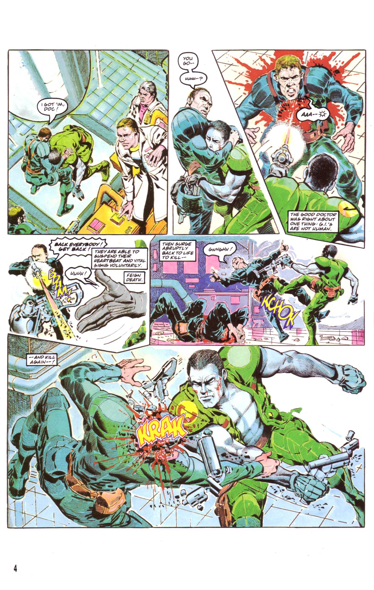 Read online Rogue Trooper:  The Final Warrior comic -  Issue #3 - 5