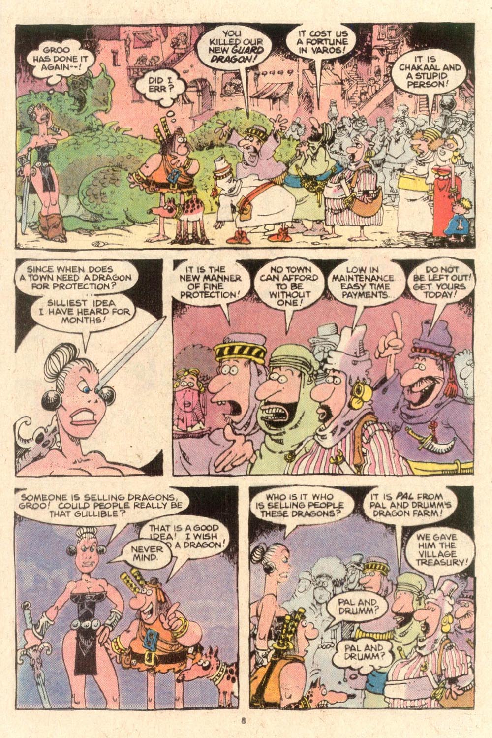 Read online Sergio Aragonés Groo the Wanderer comic -  Issue #53 - 8