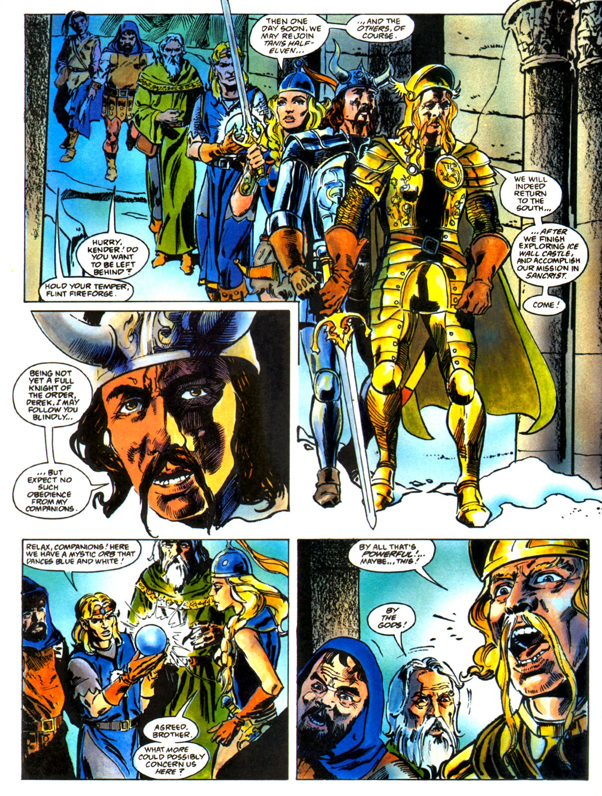 Read online Dragonlance Saga comic -  Issue #4 - 8