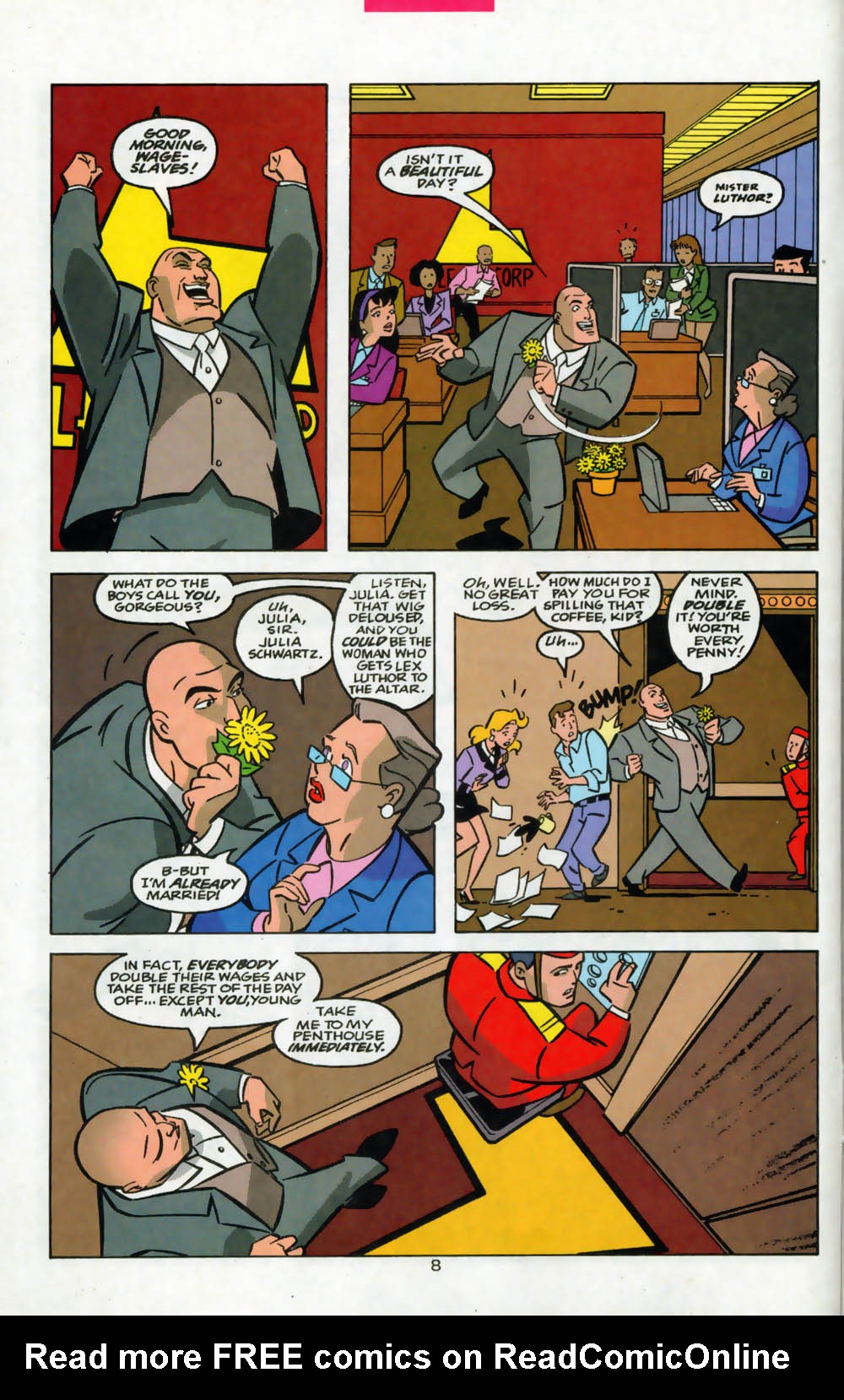 Read online Superman Adventures comic -  Issue #19 - 9