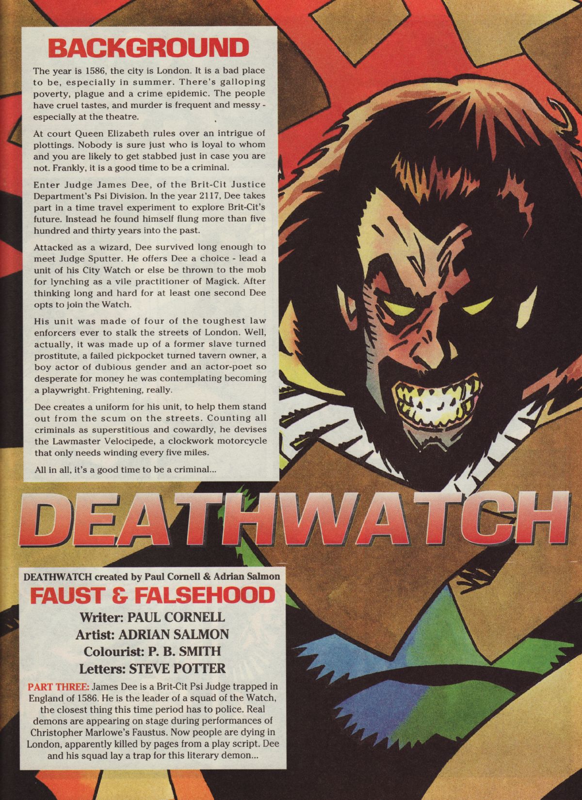 Read online Judge Dredd Megazine (vol. 3) comic -  Issue #11 - 15