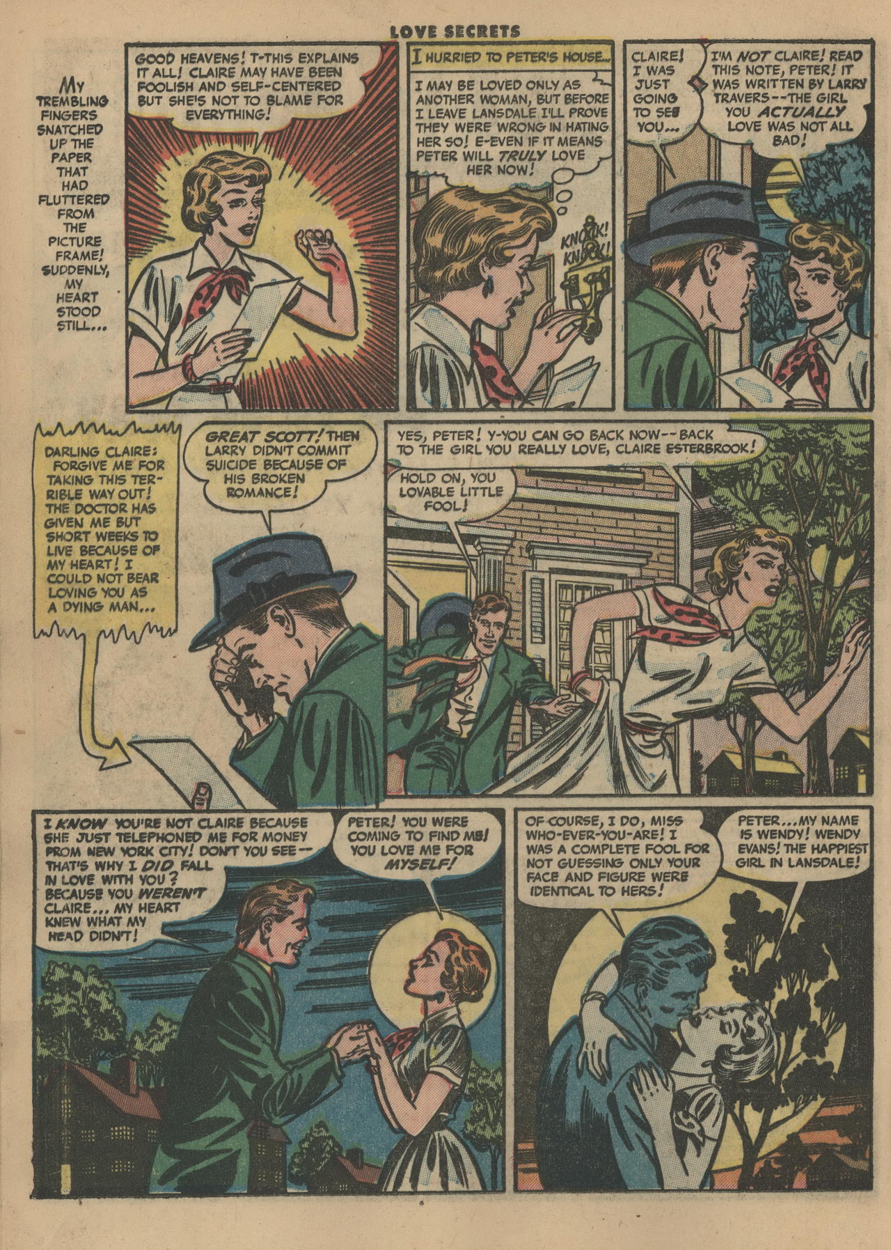 Read online Love Secrets (1953) comic -  Issue #32 - 24