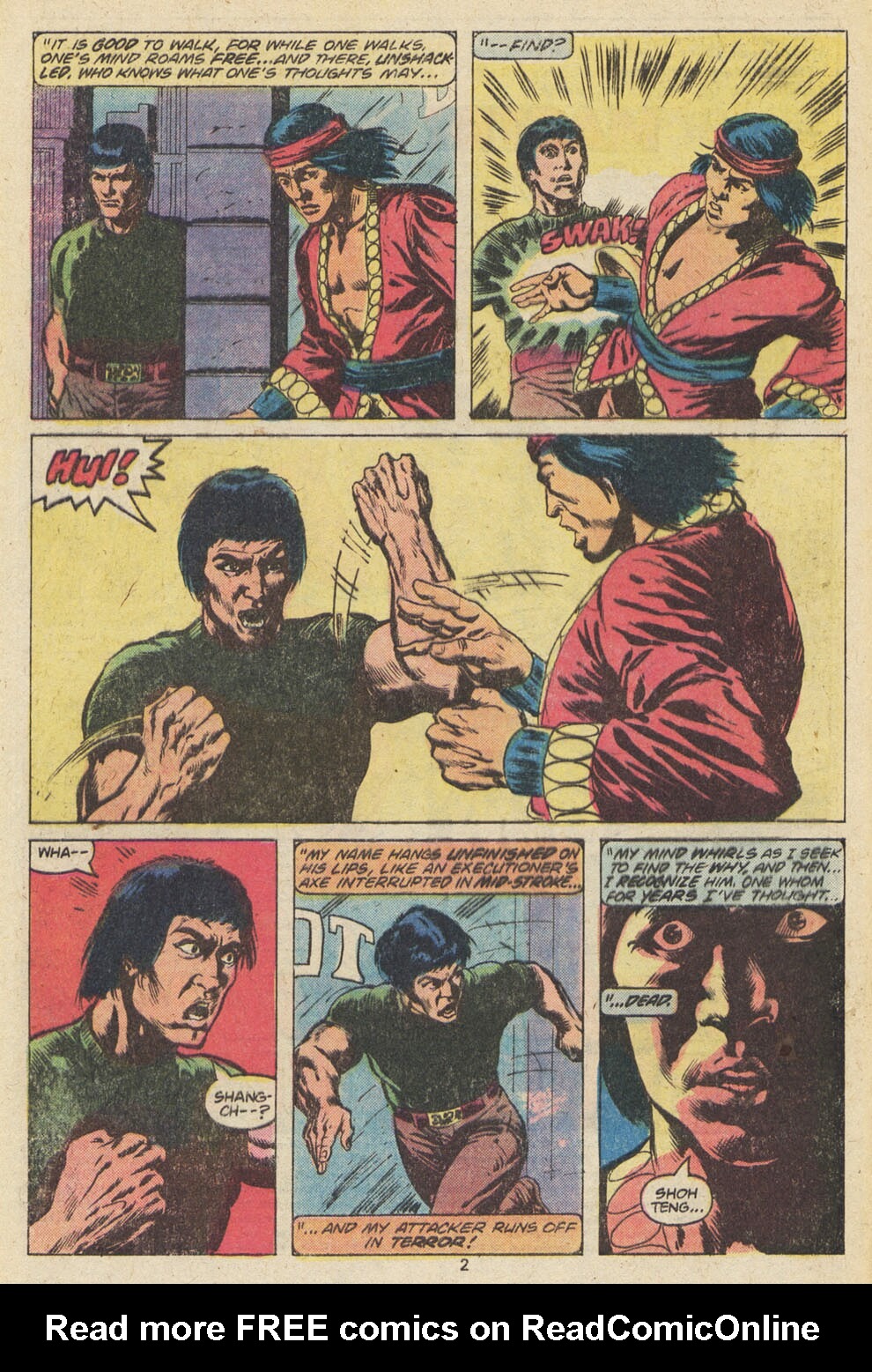 Read online Master of Kung Fu (1974) comic -  Issue #64 - 3