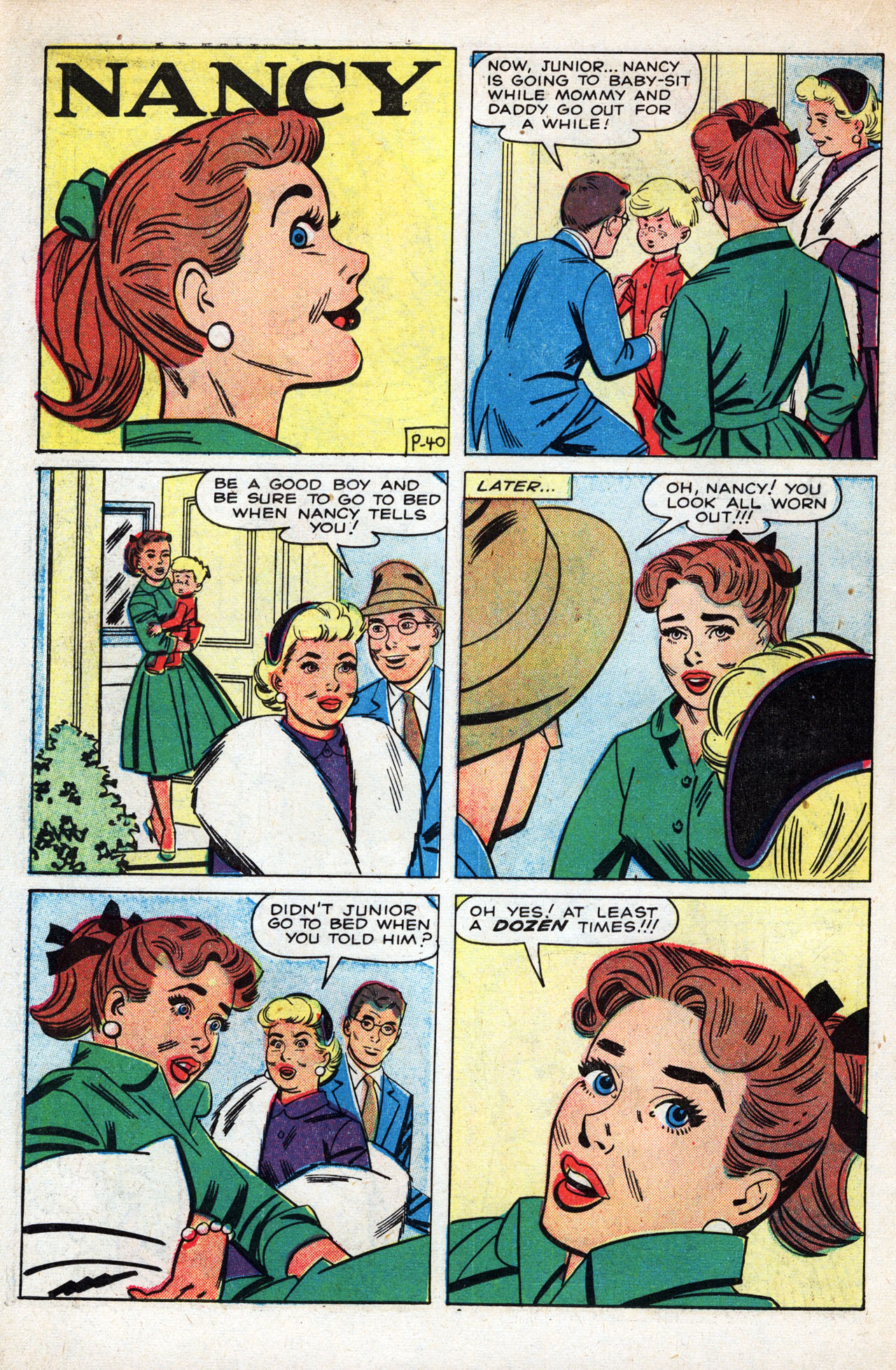 Read online Patsy Walker comic -  Issue #77 - 22