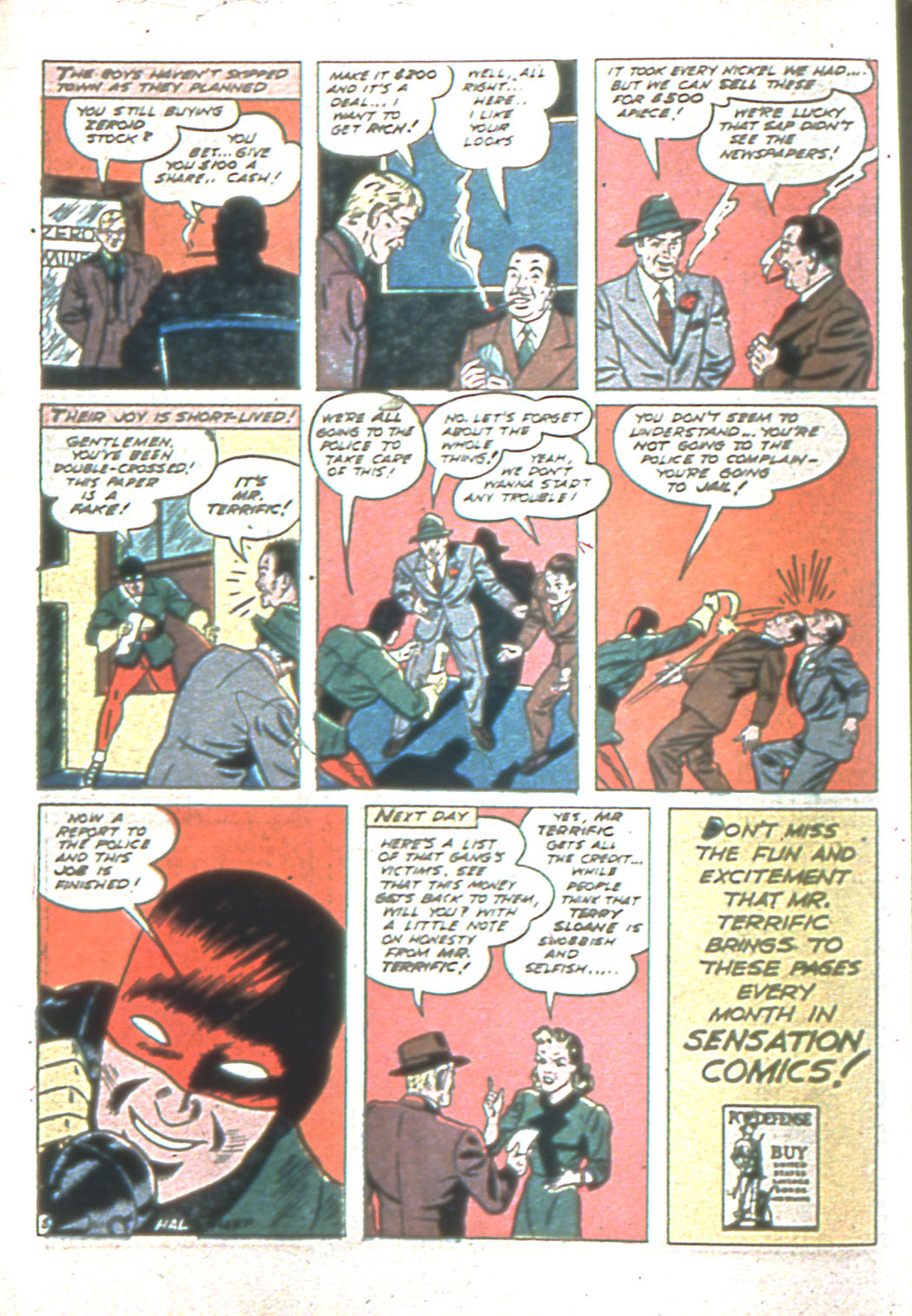 Read online Sensation (Mystery) Comics comic -  Issue #6 - 32