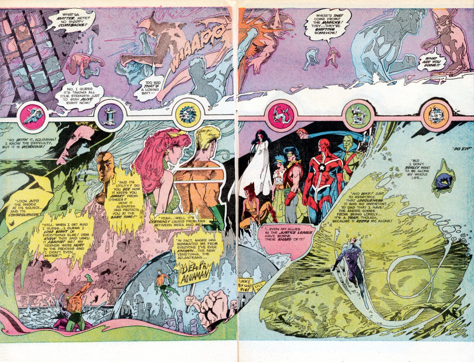 Aquaman (1986) Issue #4 #4 - English 21