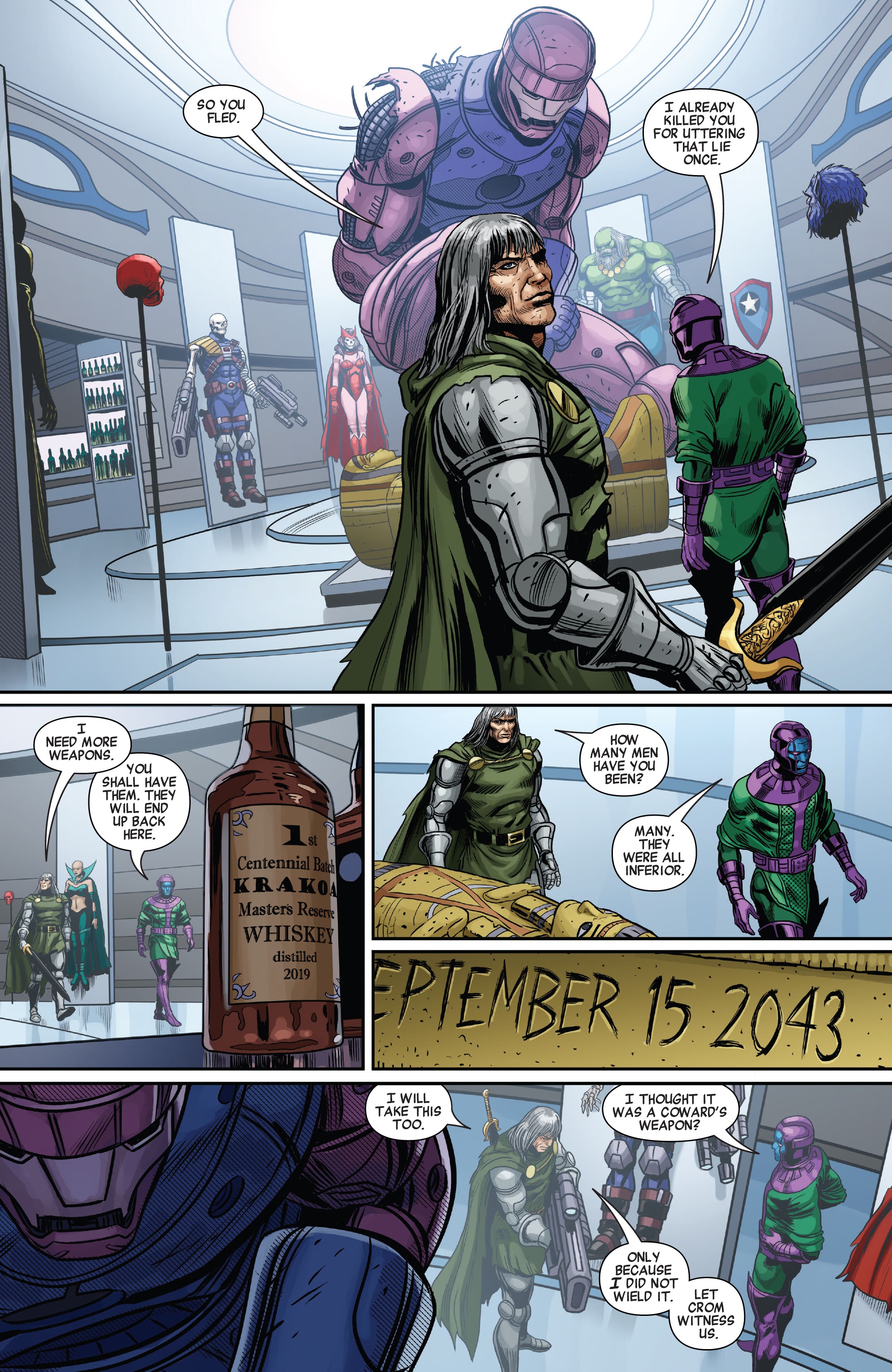 Read online Savage Avengers comic -  Issue #25 - 9