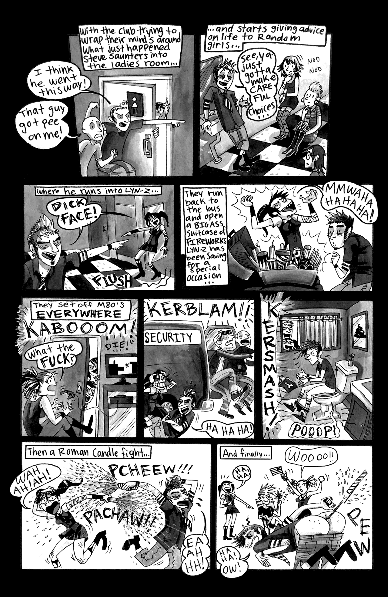 Read online Adventures into Mindless Self Indulgence comic -  Issue # Full - 14