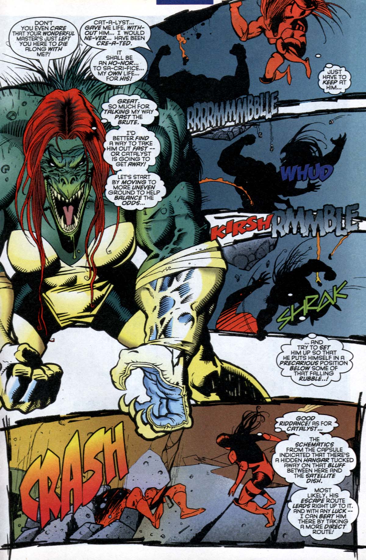 Read online Sabretooth and Mystique comic -  Issue #4 - 19