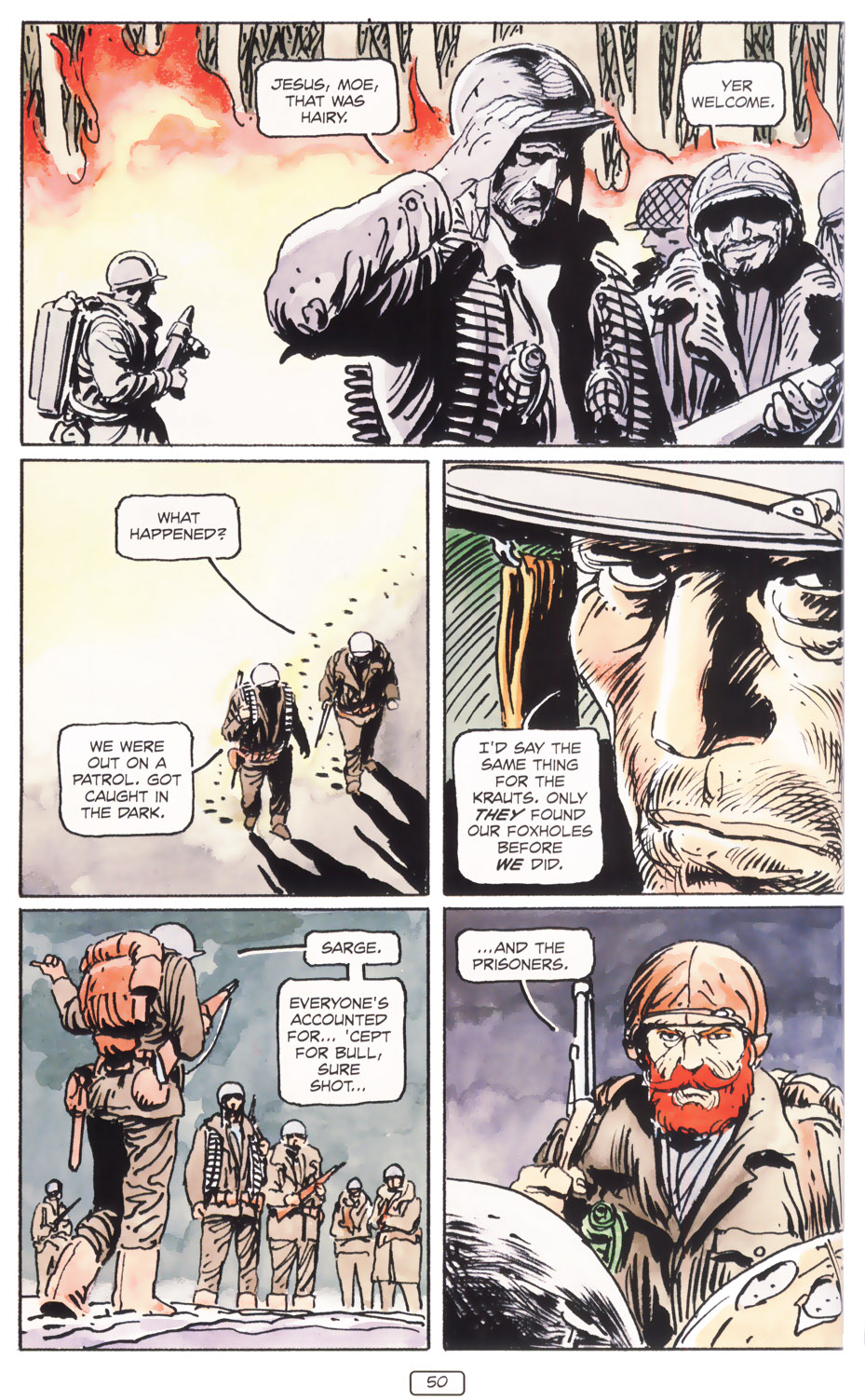 Read online Sgt. Rock: Between Hell & A Hard Place comic -  Issue # TPB - 56