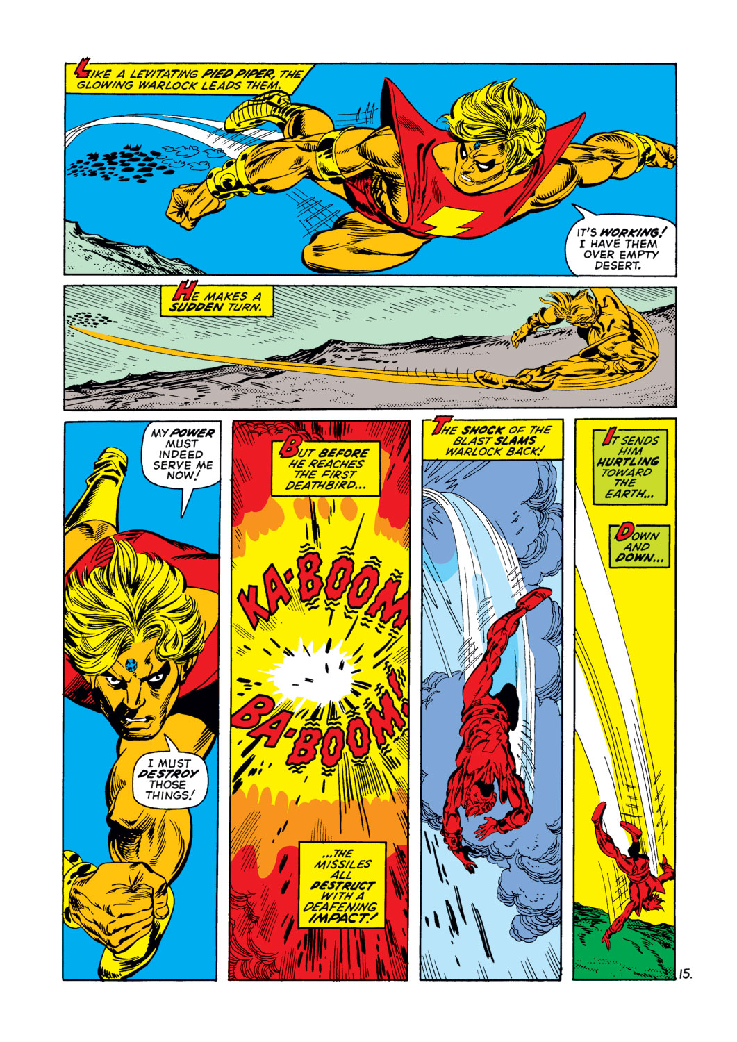 Read online Warlock (1972) comic -  Issue #5 - 16
