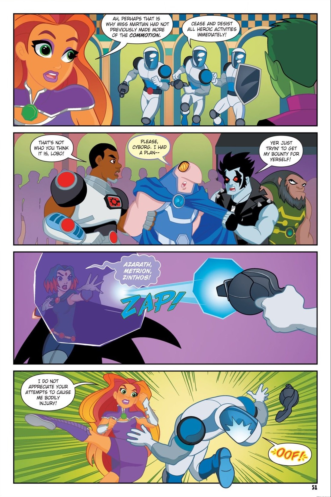 Read online DC Super Hero Girls: Search for Atlantis comic -  Issue # TPB - 51