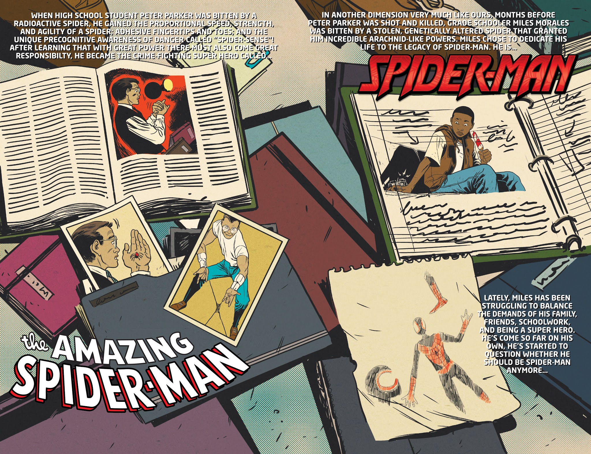 Read online Generations: Miles Morales Spider-Man & Peter Parker Spider-Man comic -  Issue # Full - 5