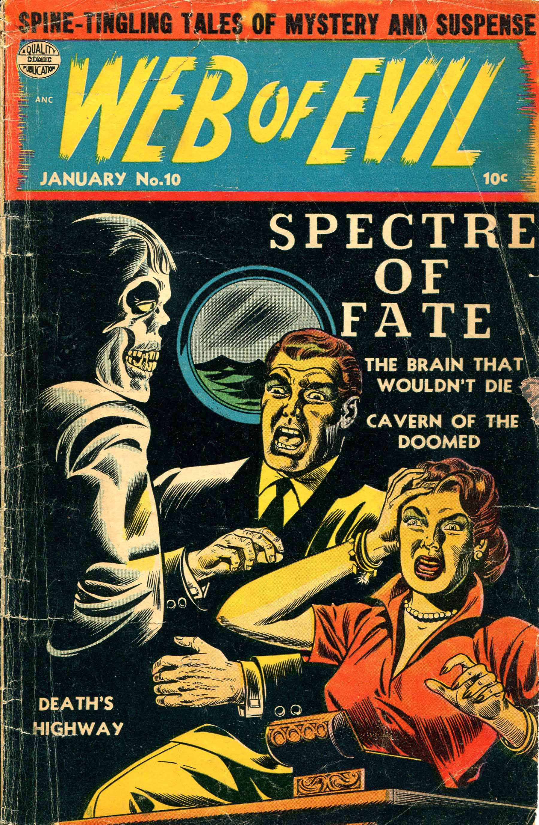 Read online Web of Evil comic -  Issue #10 - 1