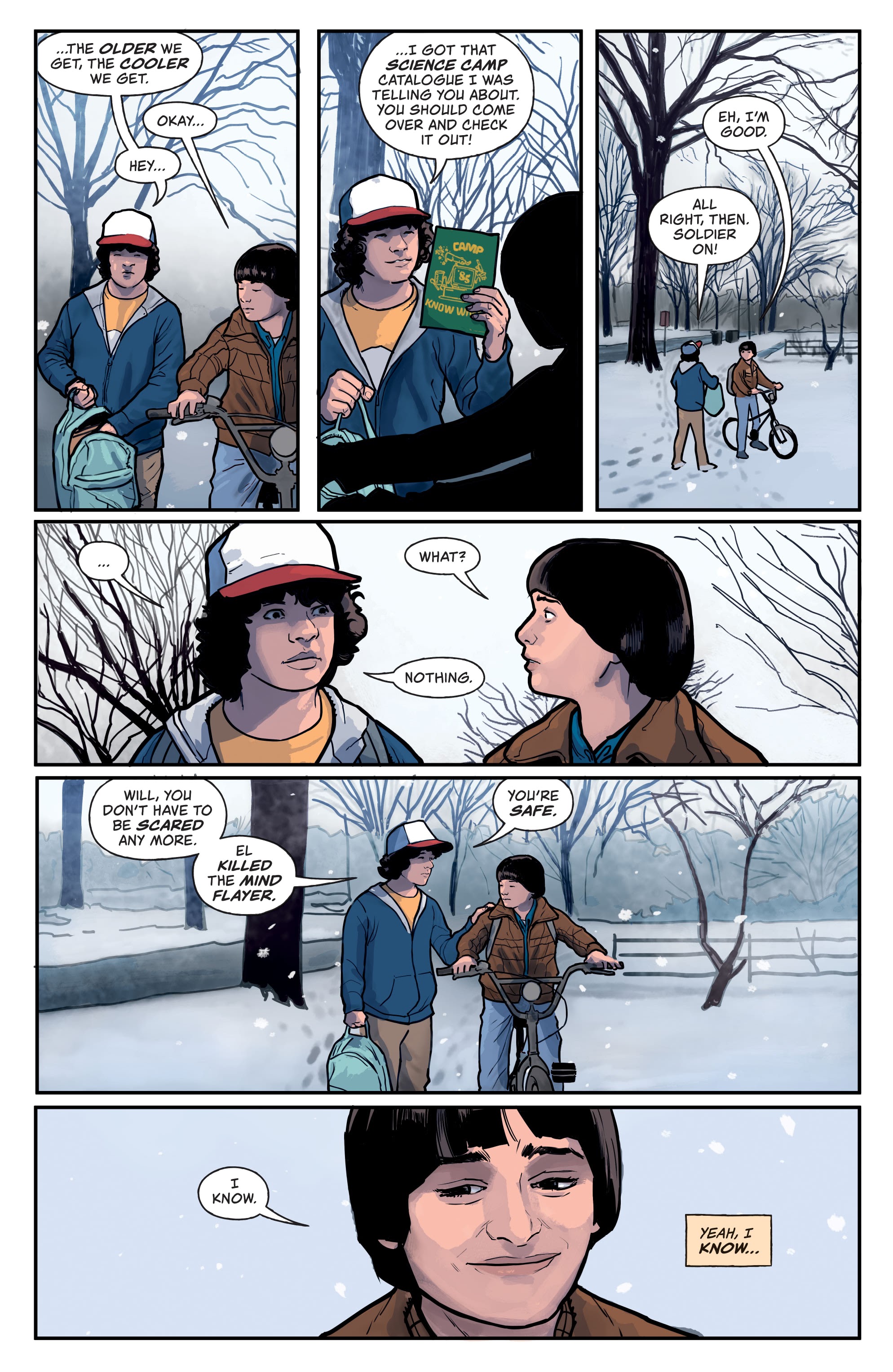 Read online Stranger Things: The Tomb of Ybwen comic -  Issue #1 - 7