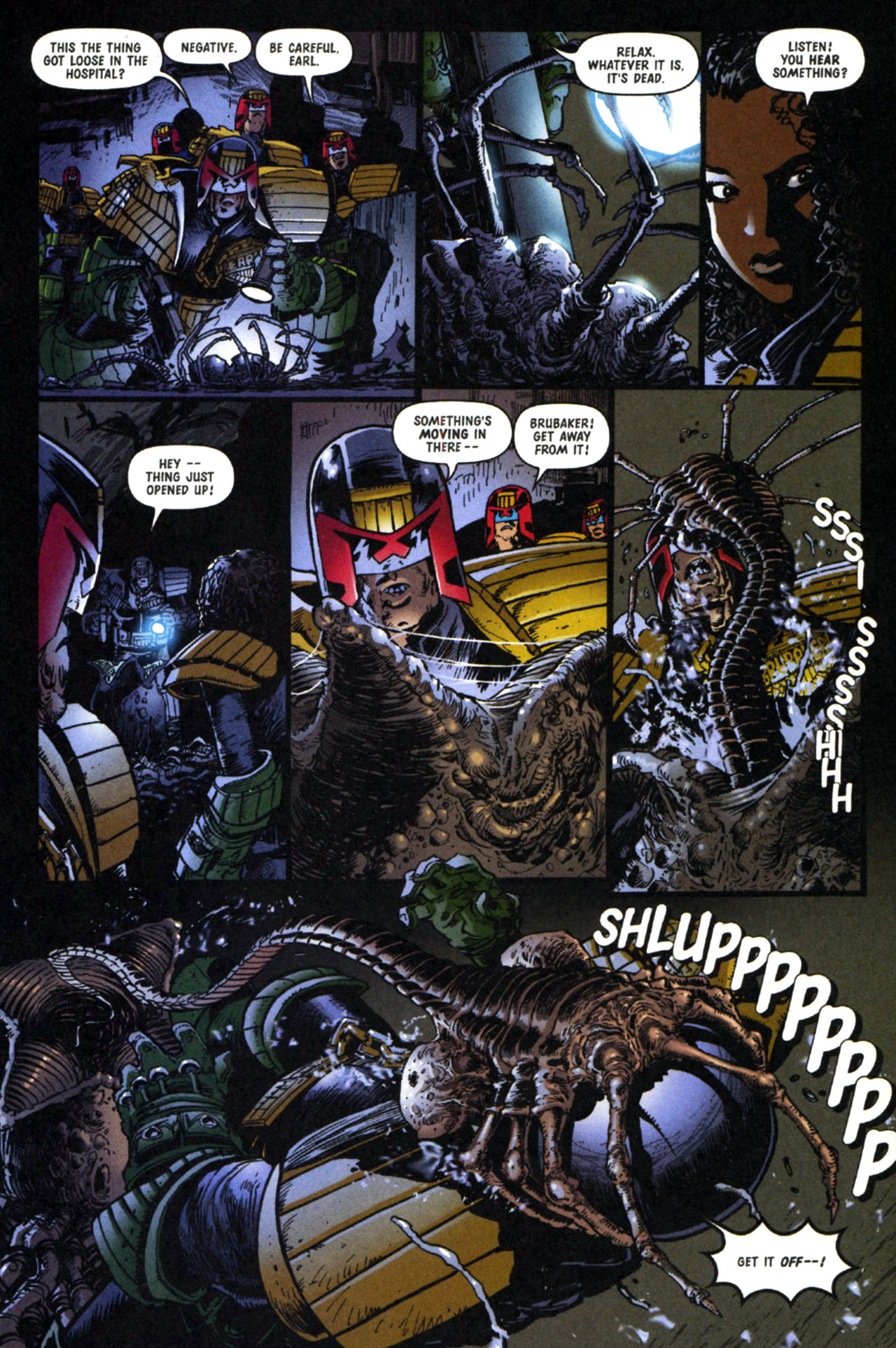 Read online Judge Dredd Vs. Aliens:  Incubus comic -  Issue #1 - 20