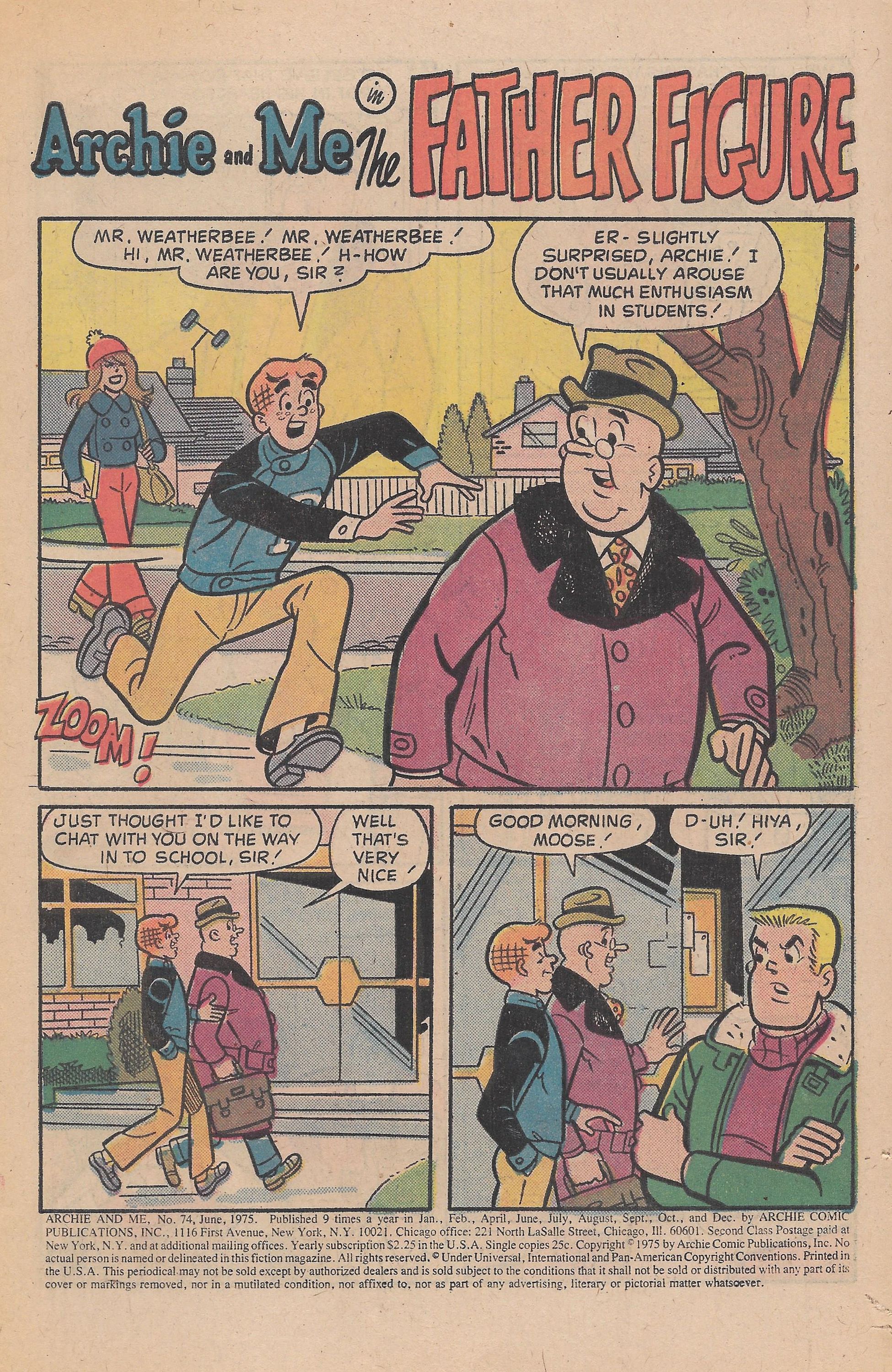 Read online Archie and Me comic -  Issue #74 - 3