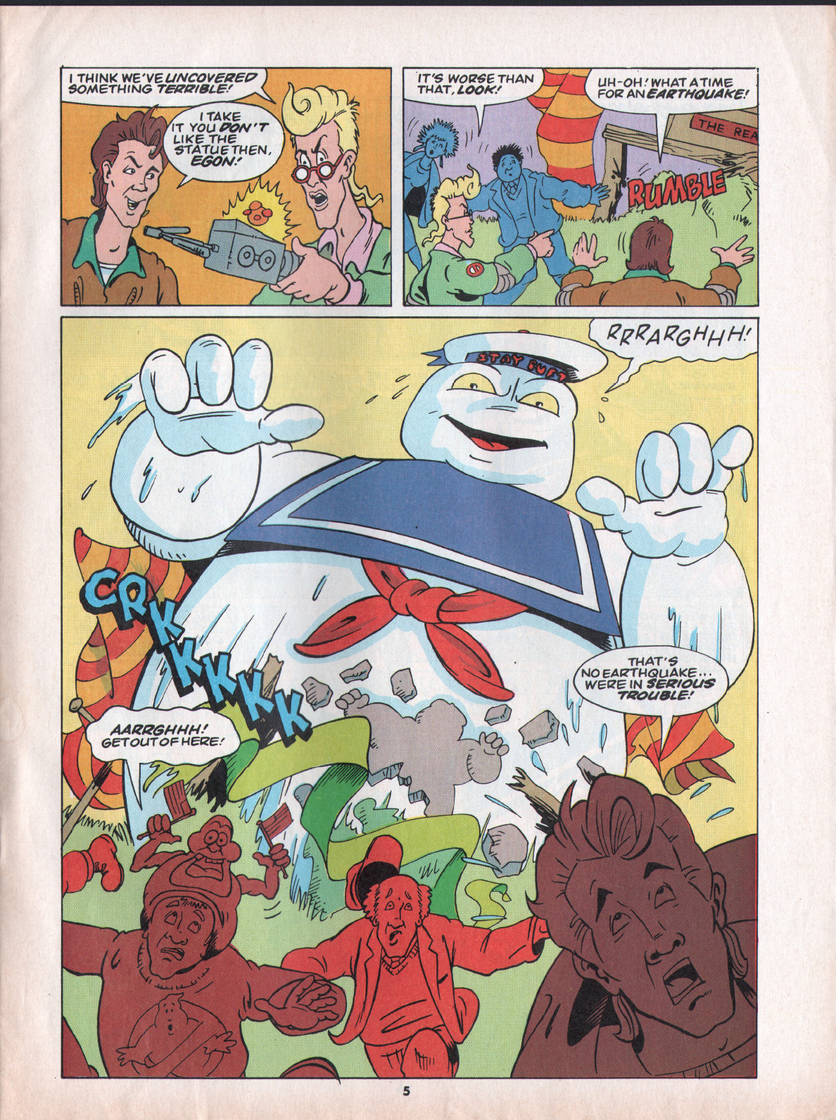 Read online The Real Ghostbusters comic -  Issue #82 - 5