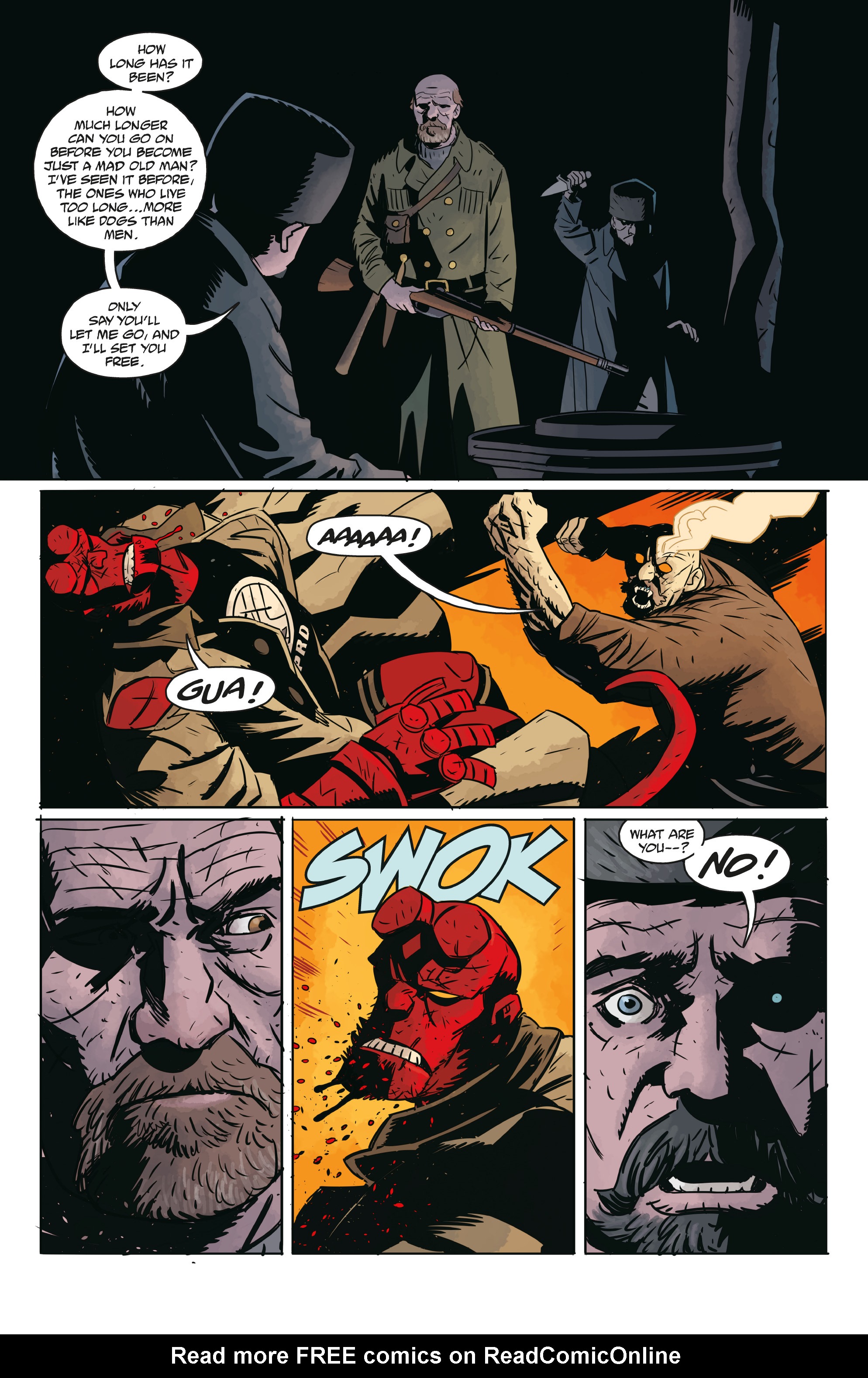 Read online Hellboy and the B.P.R.D.: Long Night at Goloski Station comic -  Issue # Full - 20