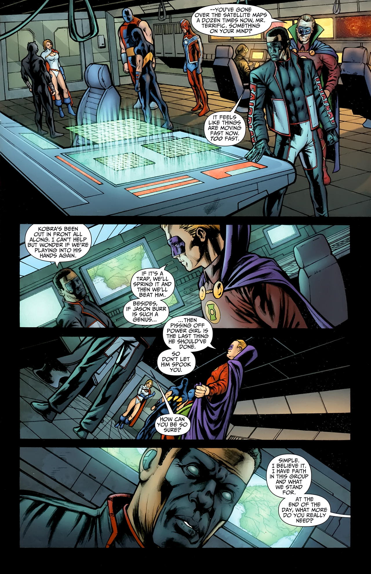 Read online JSA vs. Kobra comic -  Issue #5 - 15