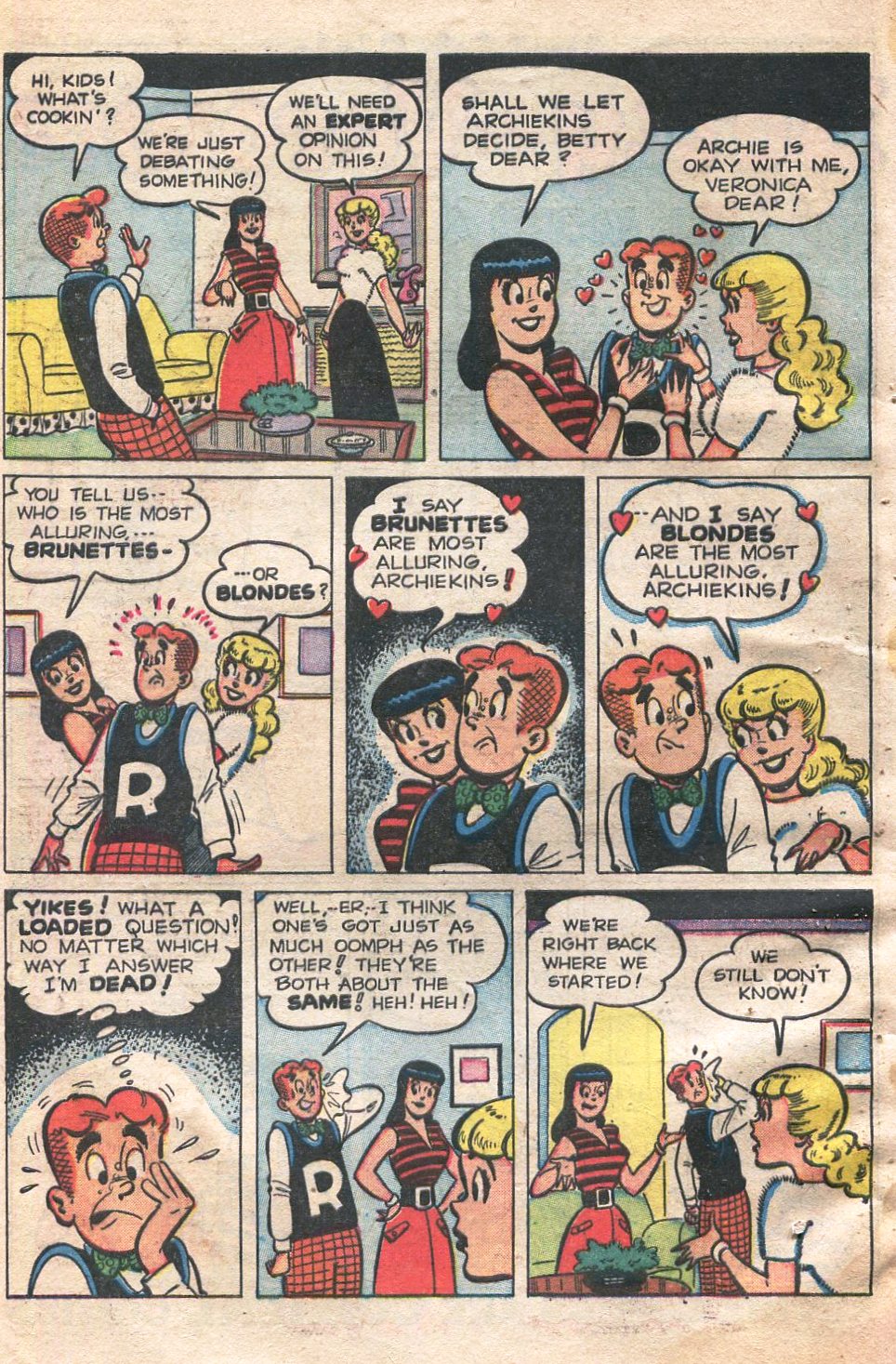 Read online Archie's Girls Betty and Veronica comic -  Issue #4 - 4