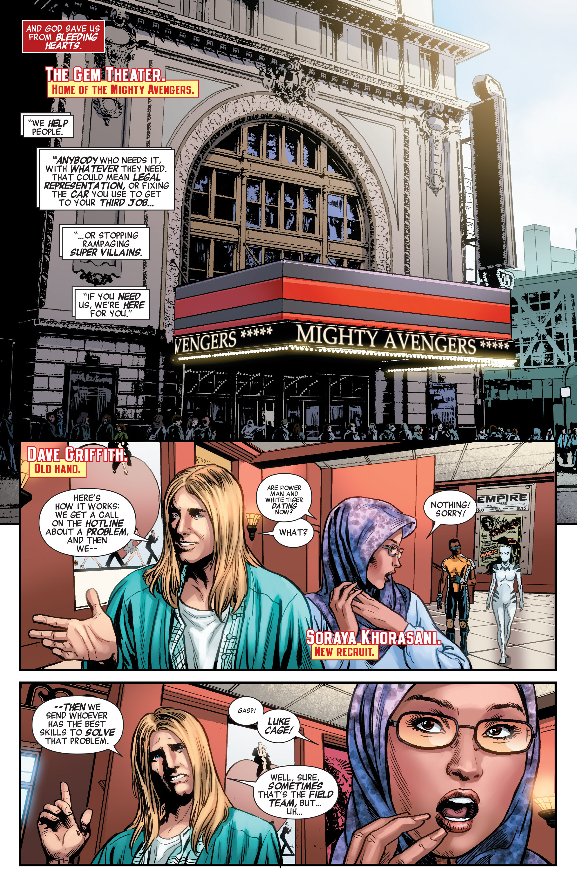 Read online Captain America and the Mighty Avengers comic -  Issue #1 - 7