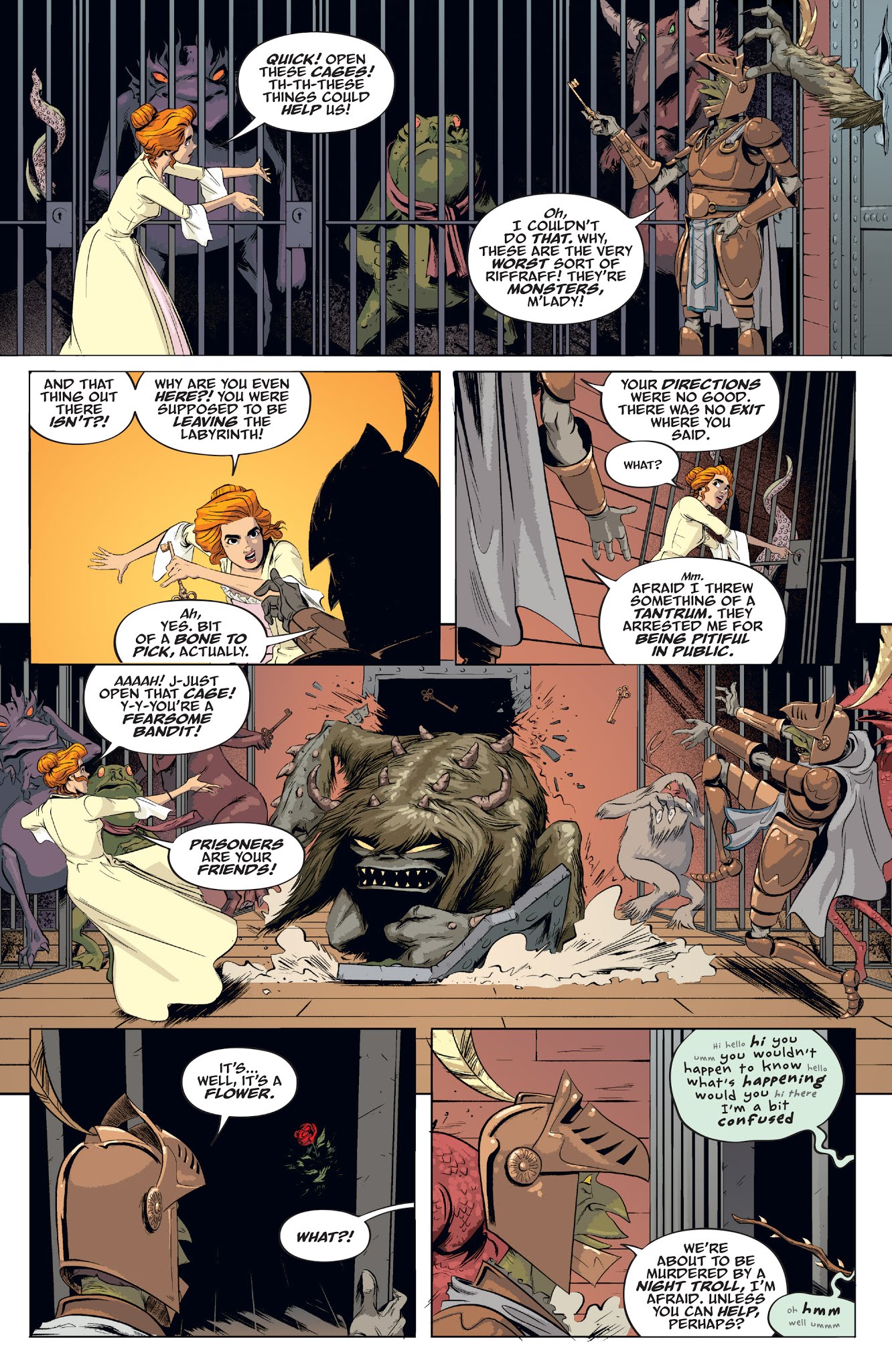 Read online Jim Henson's Labyrinth: Coronation comic -  Issue #4 - 9