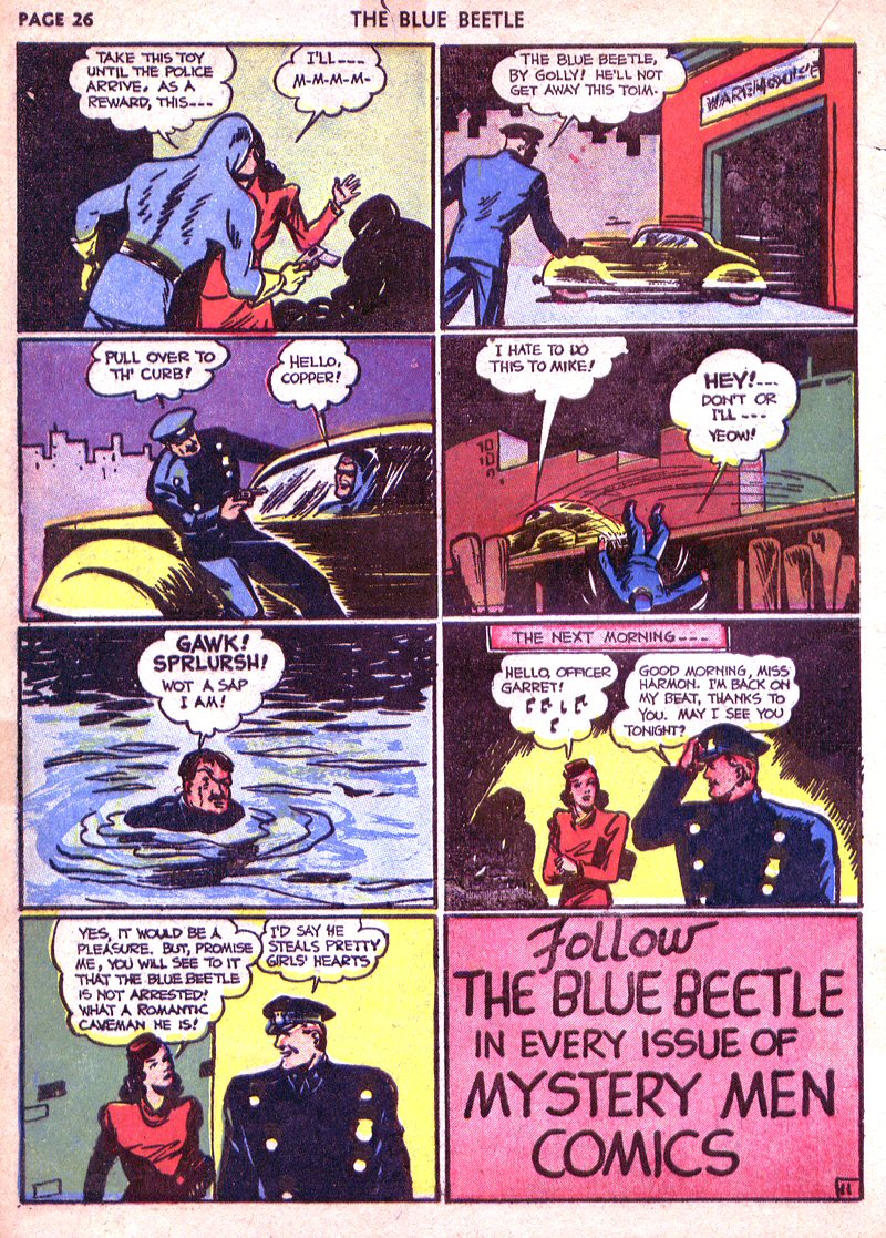 Read online The Blue Beetle comic -  Issue #4 - 27