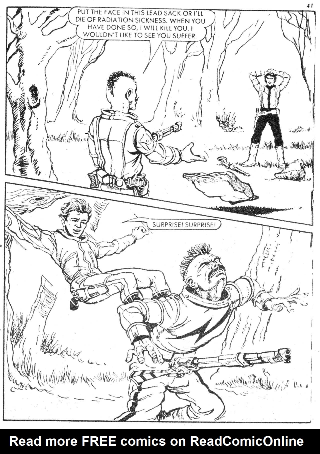 Read online Starblazer comic -  Issue #2 - 41