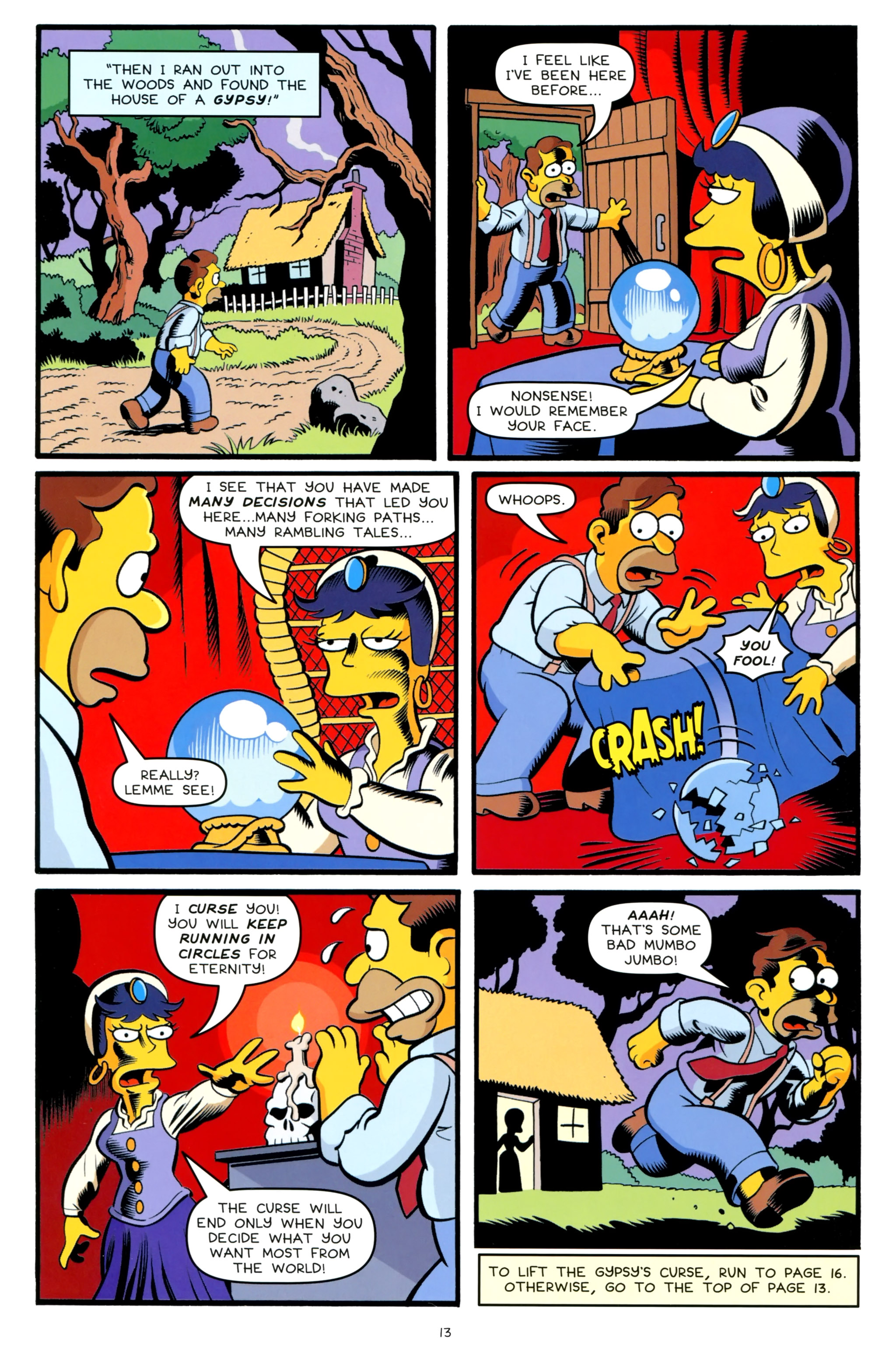 Read online Simpsons One-Shot Wonders: Grampa comic -  Issue # Full - 15