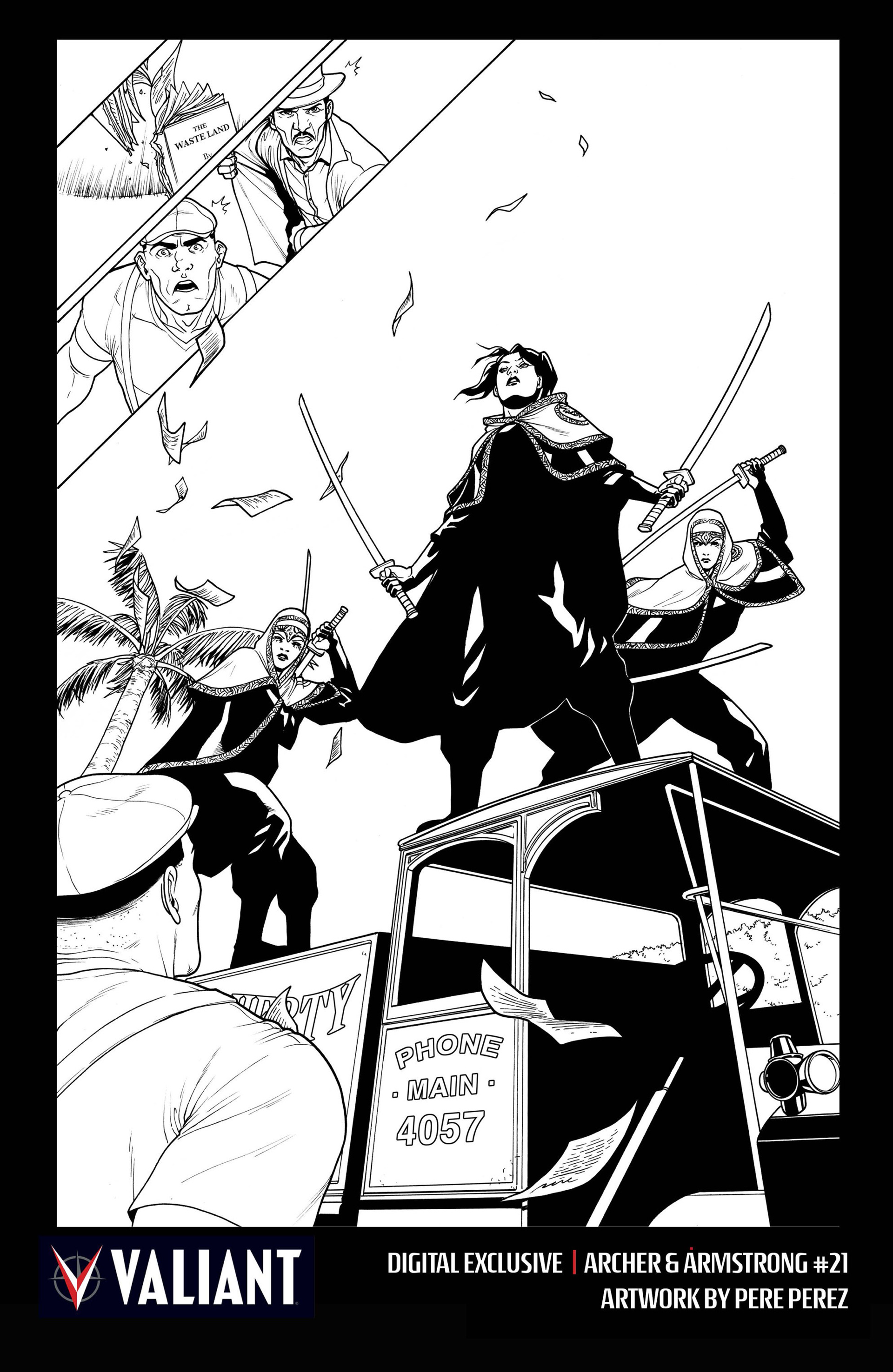 Read online Archer and Armstrong comic -  Issue #21 - 26