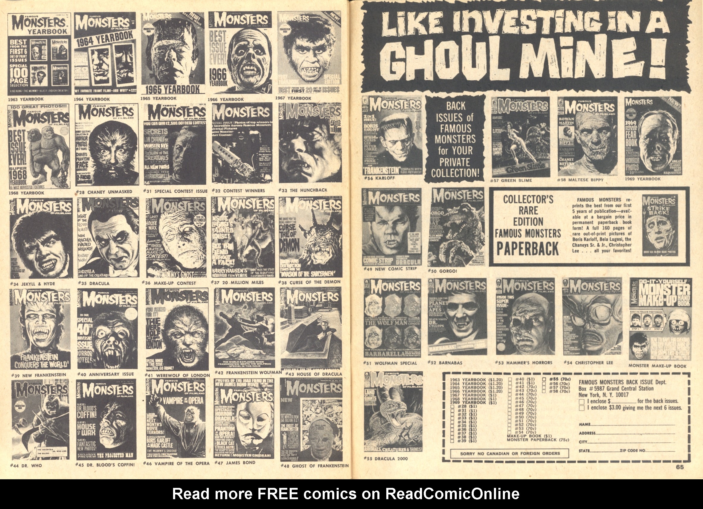 Read online Creepy (1964) comic -  Issue #30 - 63