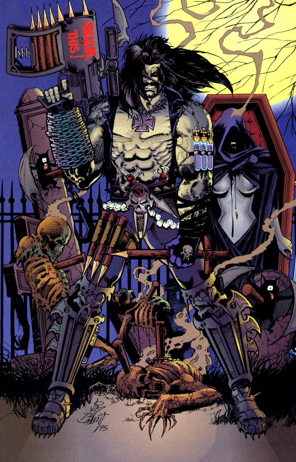 Read online The Lobo Gallery: Portraits of a Bastich comic -  Issue # Full - 21