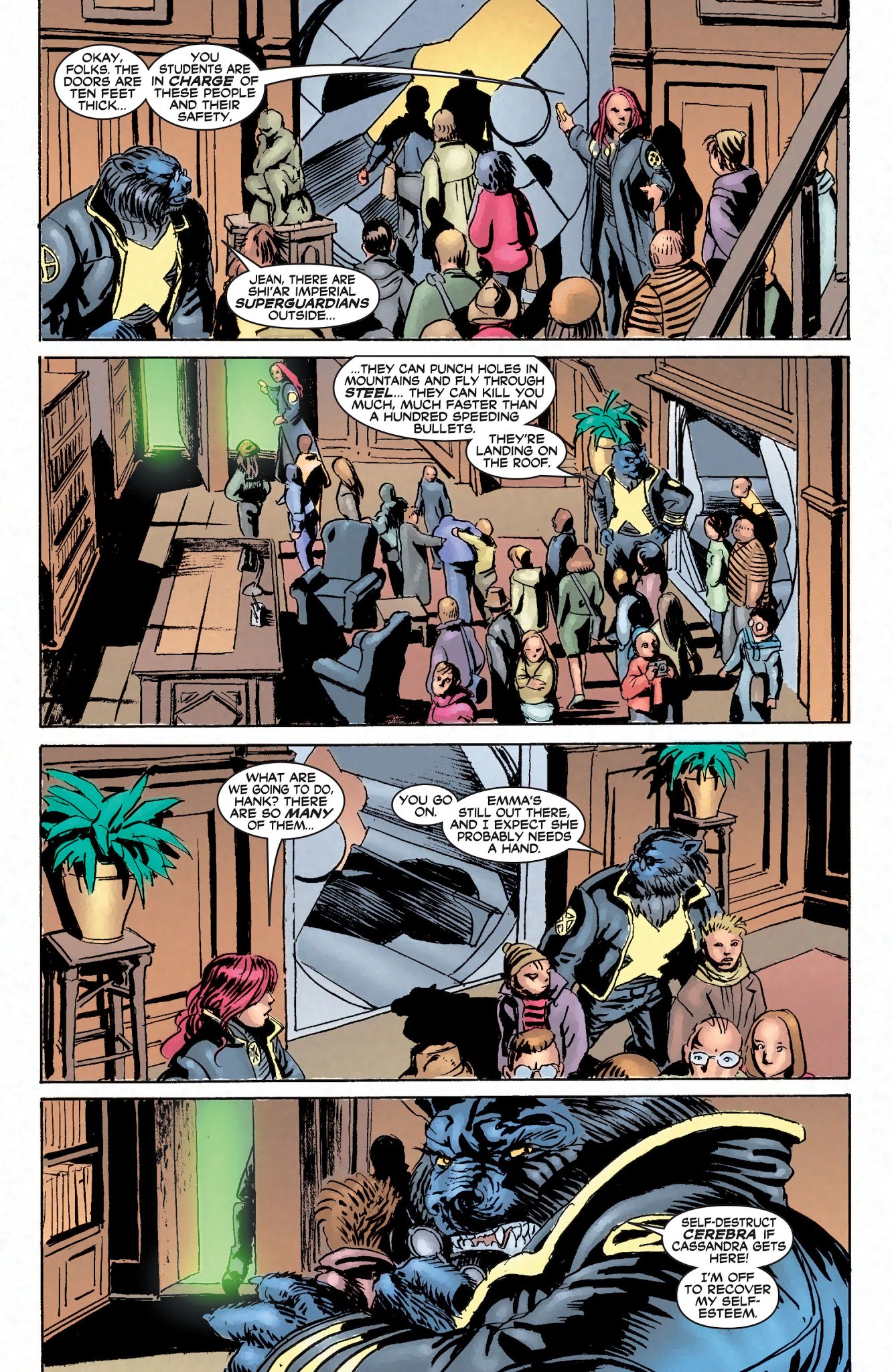 Read online New X-Men (2001) comic -  Issue # _TPB 2 - 152