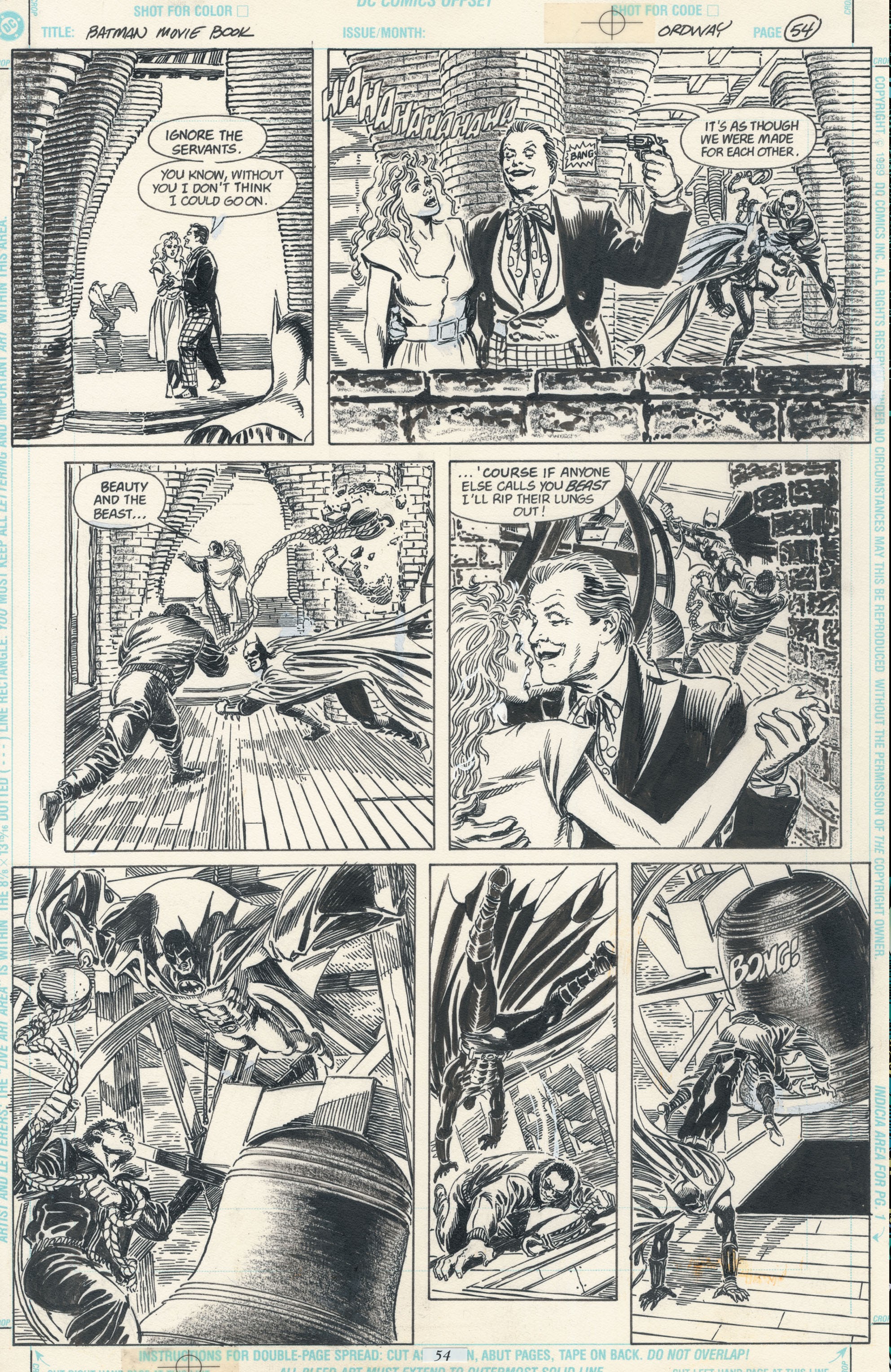 Read online Batman: The 1989 Movie Adaptation Deluxe Edition comic -  Issue # TPB - 109