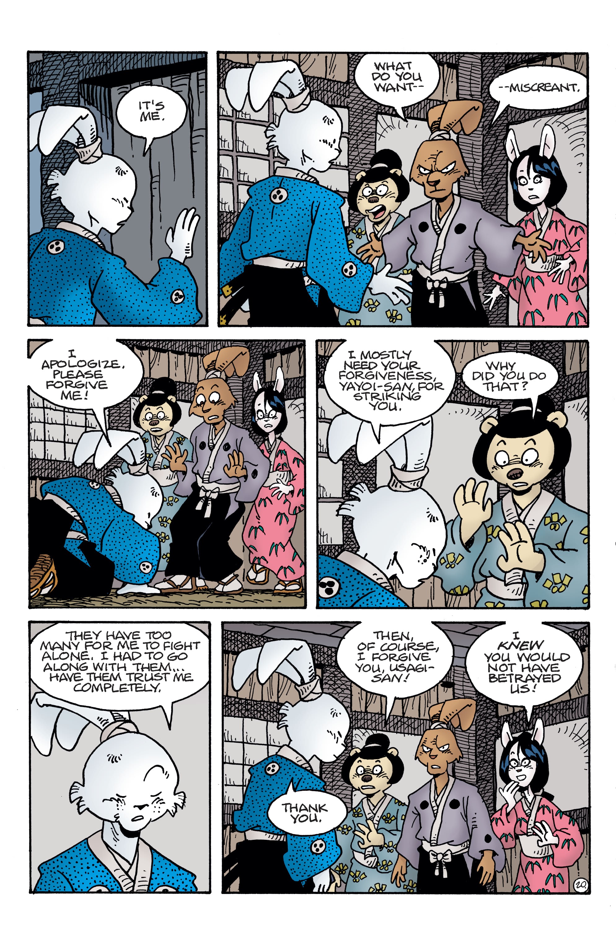 Read online Usagi Yojimbo (2019) comic -  Issue #12 - 22