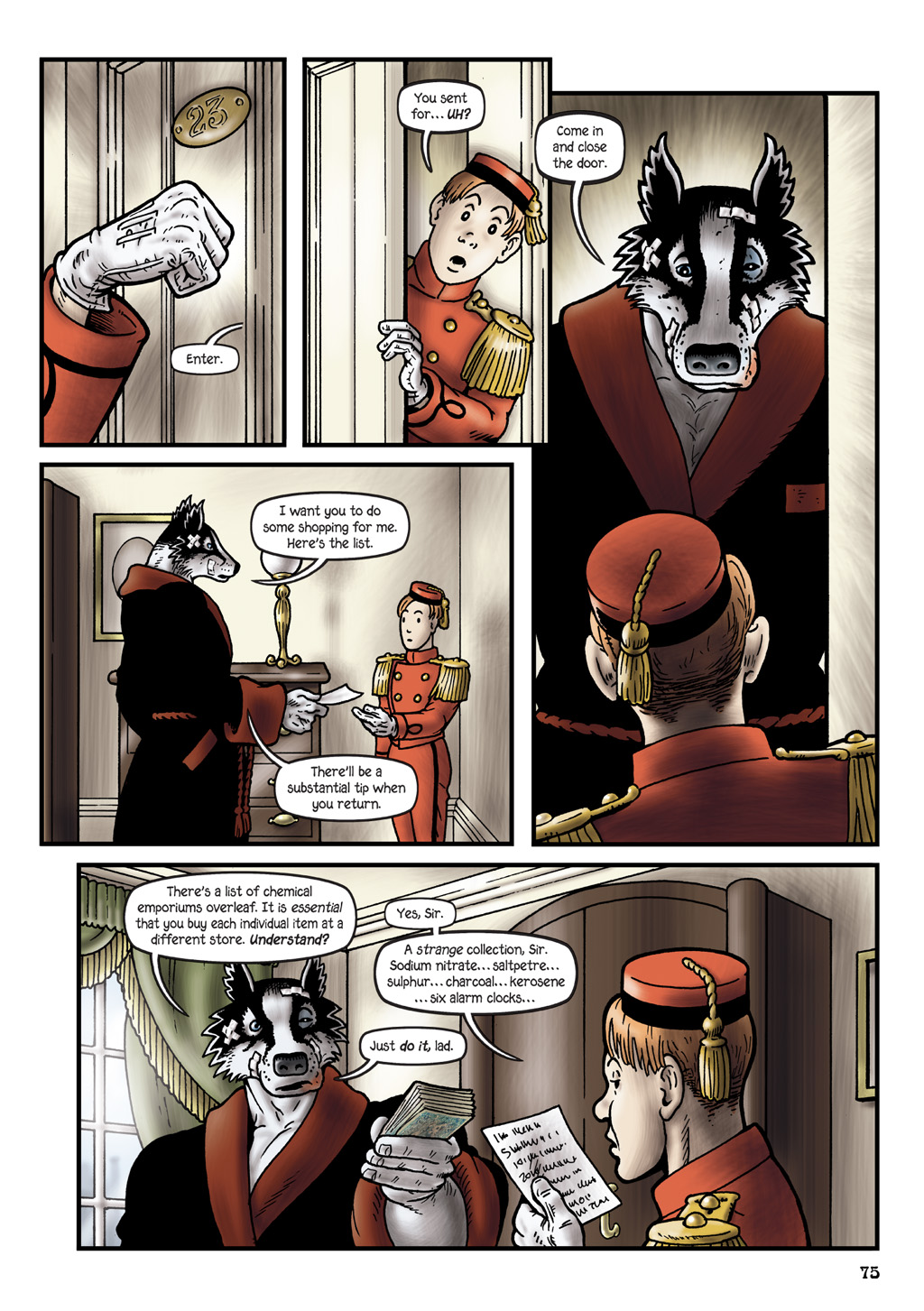 Read online Grandville comic -  Issue # Vol. 1  - 78