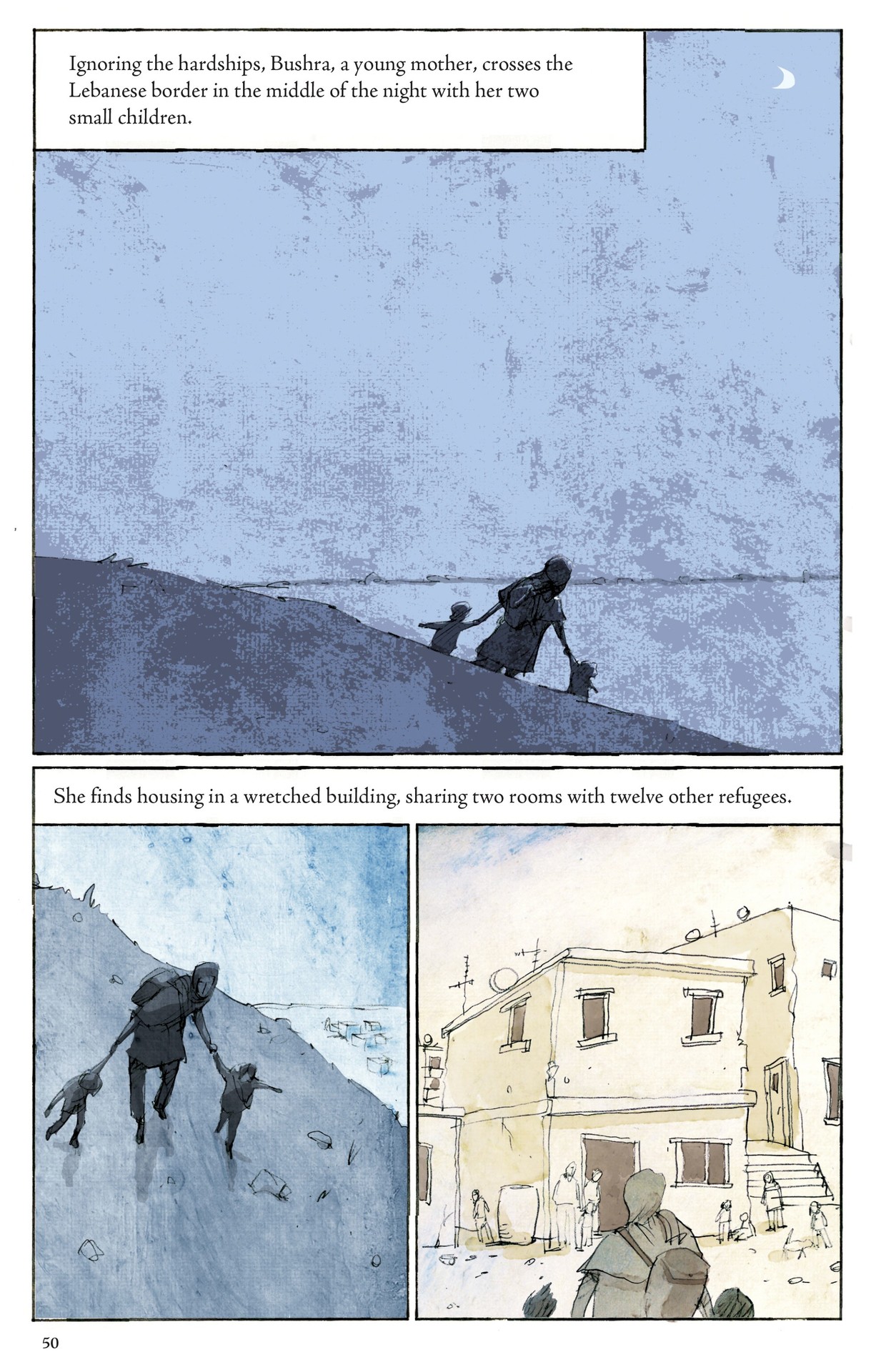 Read online The Unwanted: Stories of the Syrian Refugees comic -  Issue # TPB - 45