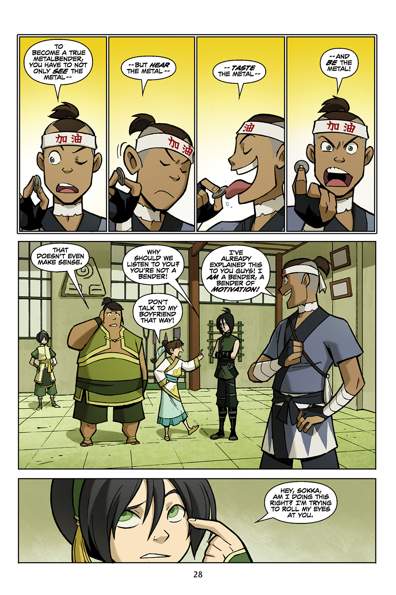Read online Nickelodeon Avatar: The Last Airbender - The Promise comic -  Issue # Part 2 - 29