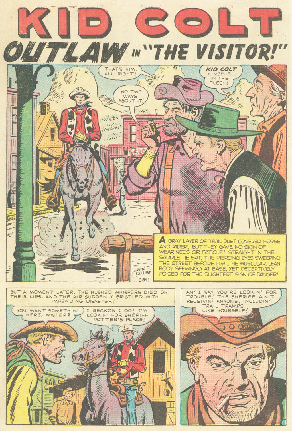 Read online Kid Colt Outlaw comic -  Issue #54 - 10