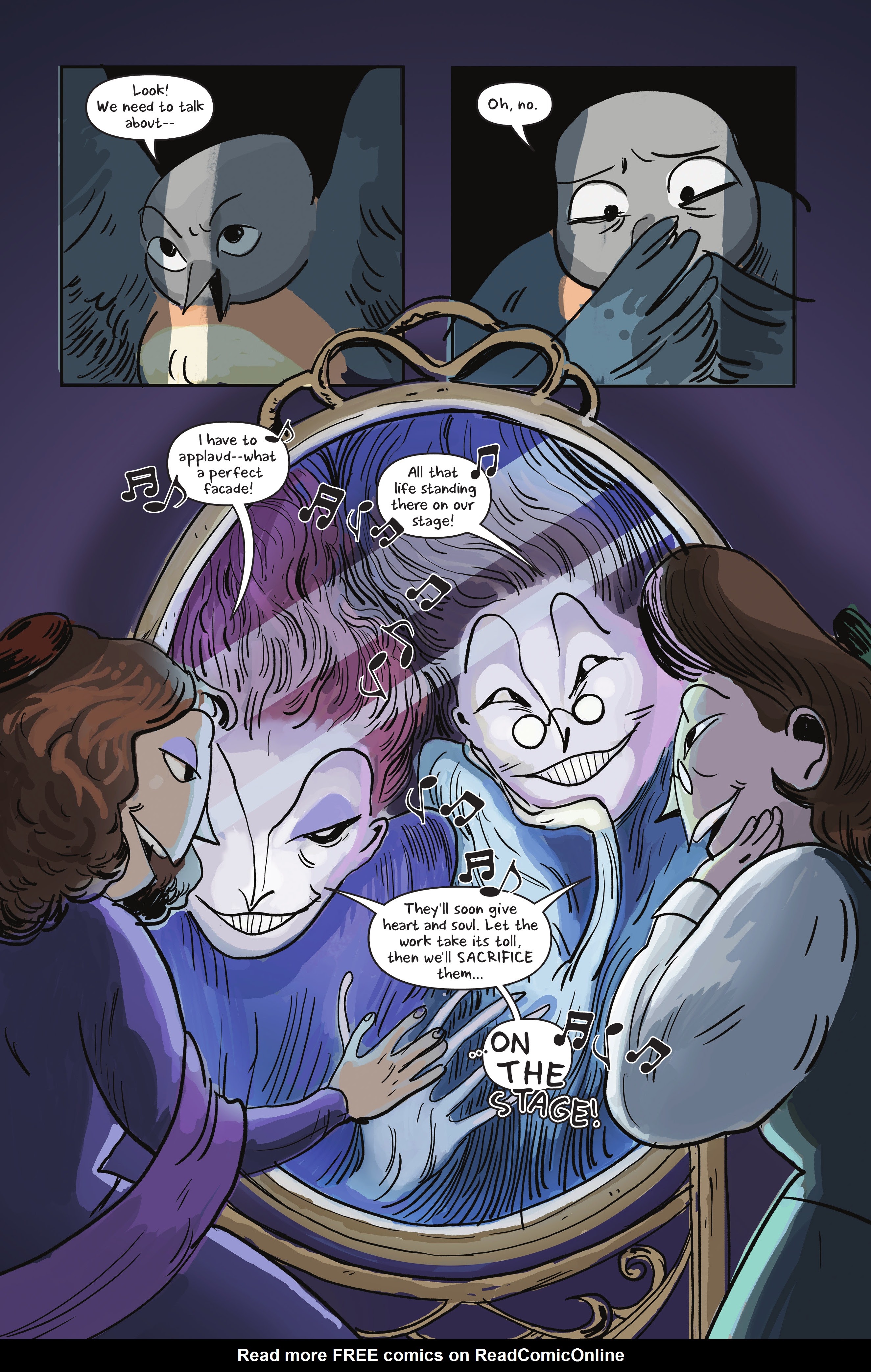 Read online Over the Garden Wall: Soulful Symphonies comic -  Issue # TPB - 48