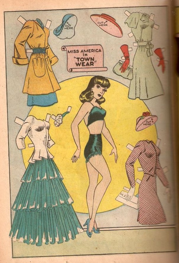Read online Miss America Comics comic -  Issue #1 - 34
