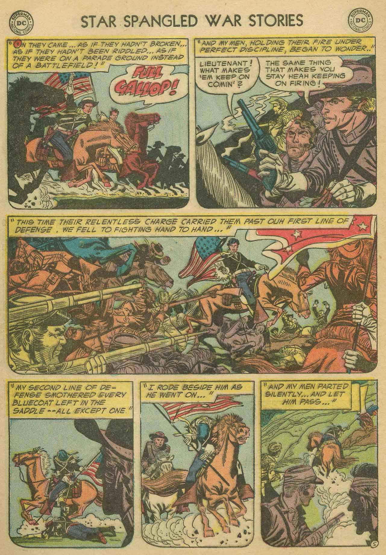 Read online Star Spangled War Stories (1952) comic -  Issue #26 - 32