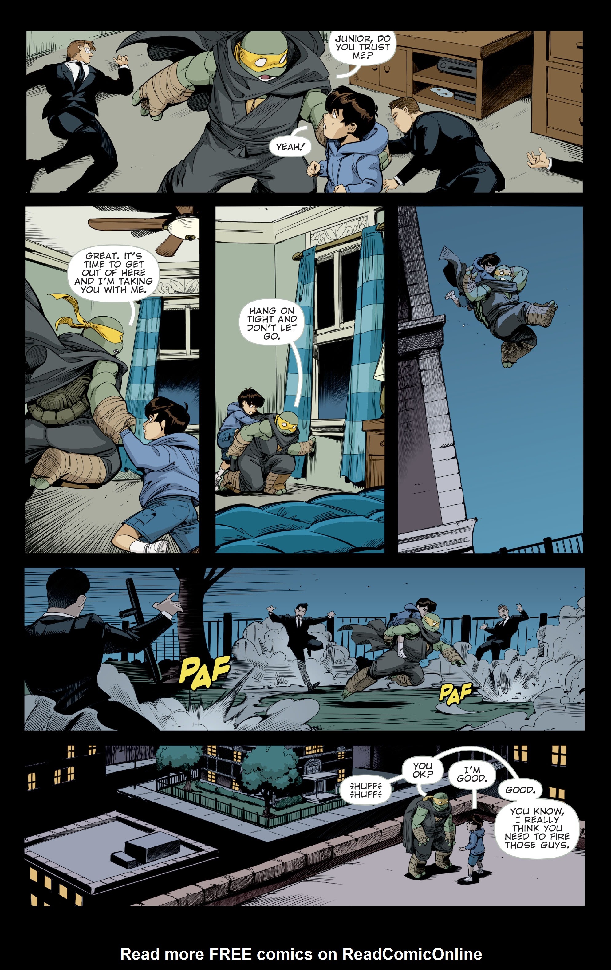 Read online Teenage Mutant Ninja Turtles: Jennika II comic -  Issue #5 - 12