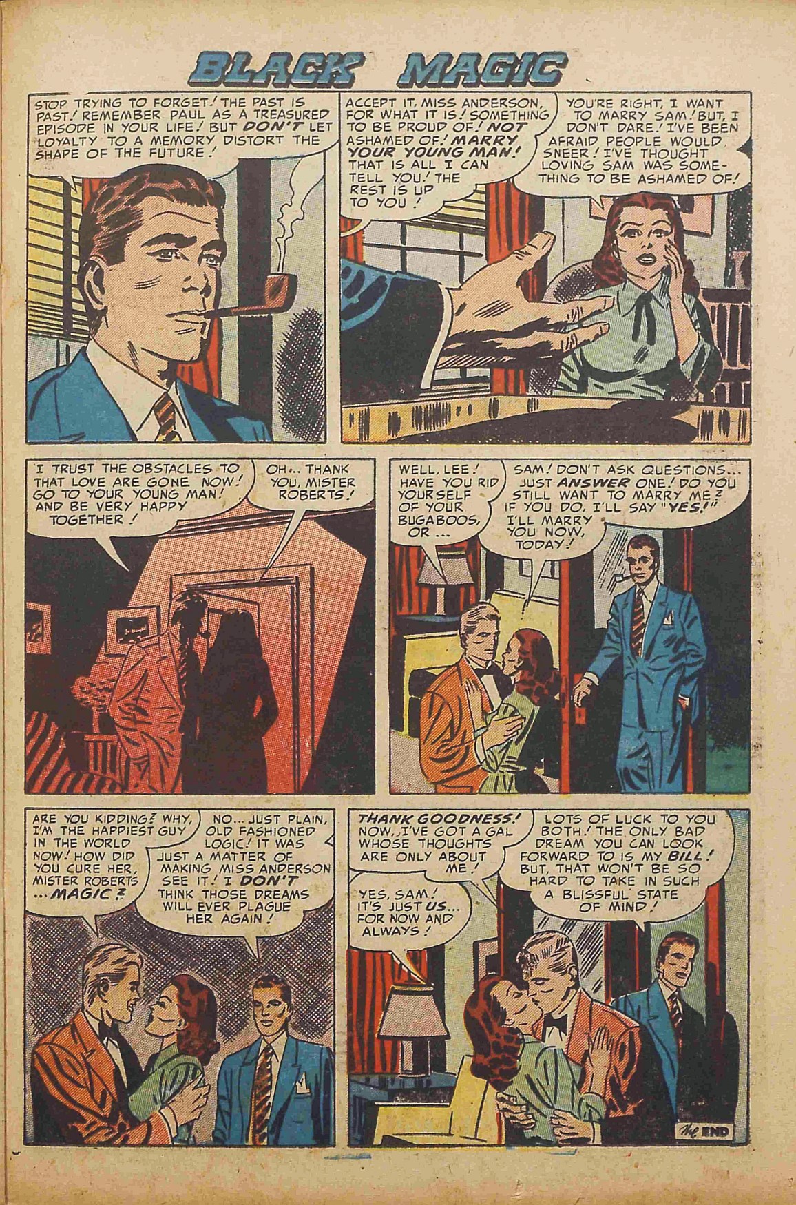 Read online Black Magic (1950) comic -  Issue #23 - 23