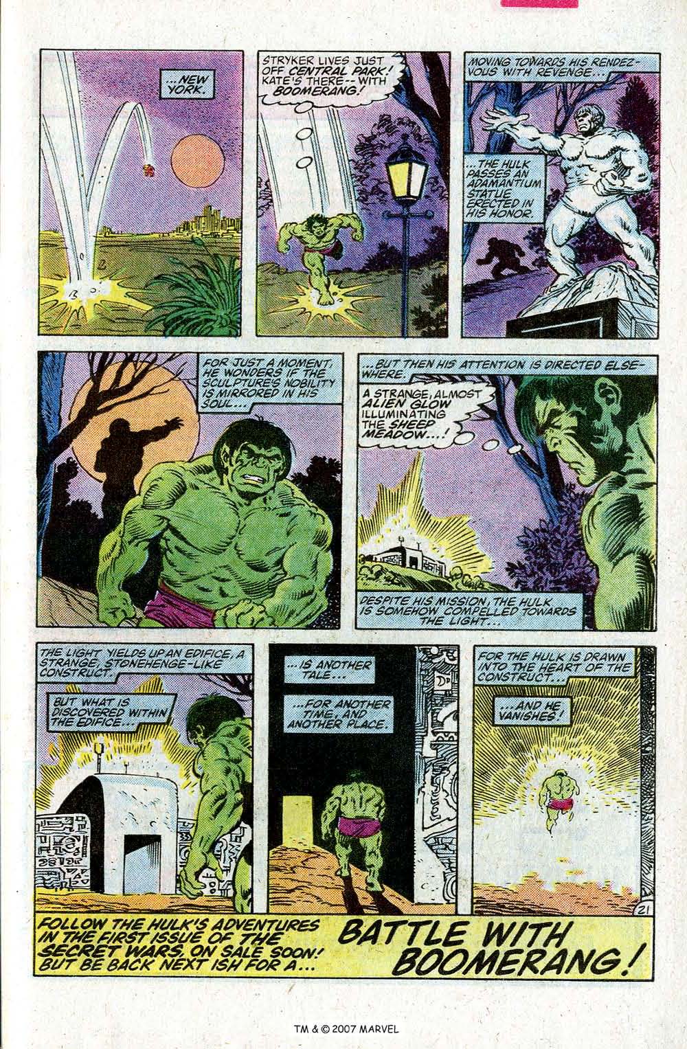 Read online The Incredible Hulk (1968) comic -  Issue #294 - 31