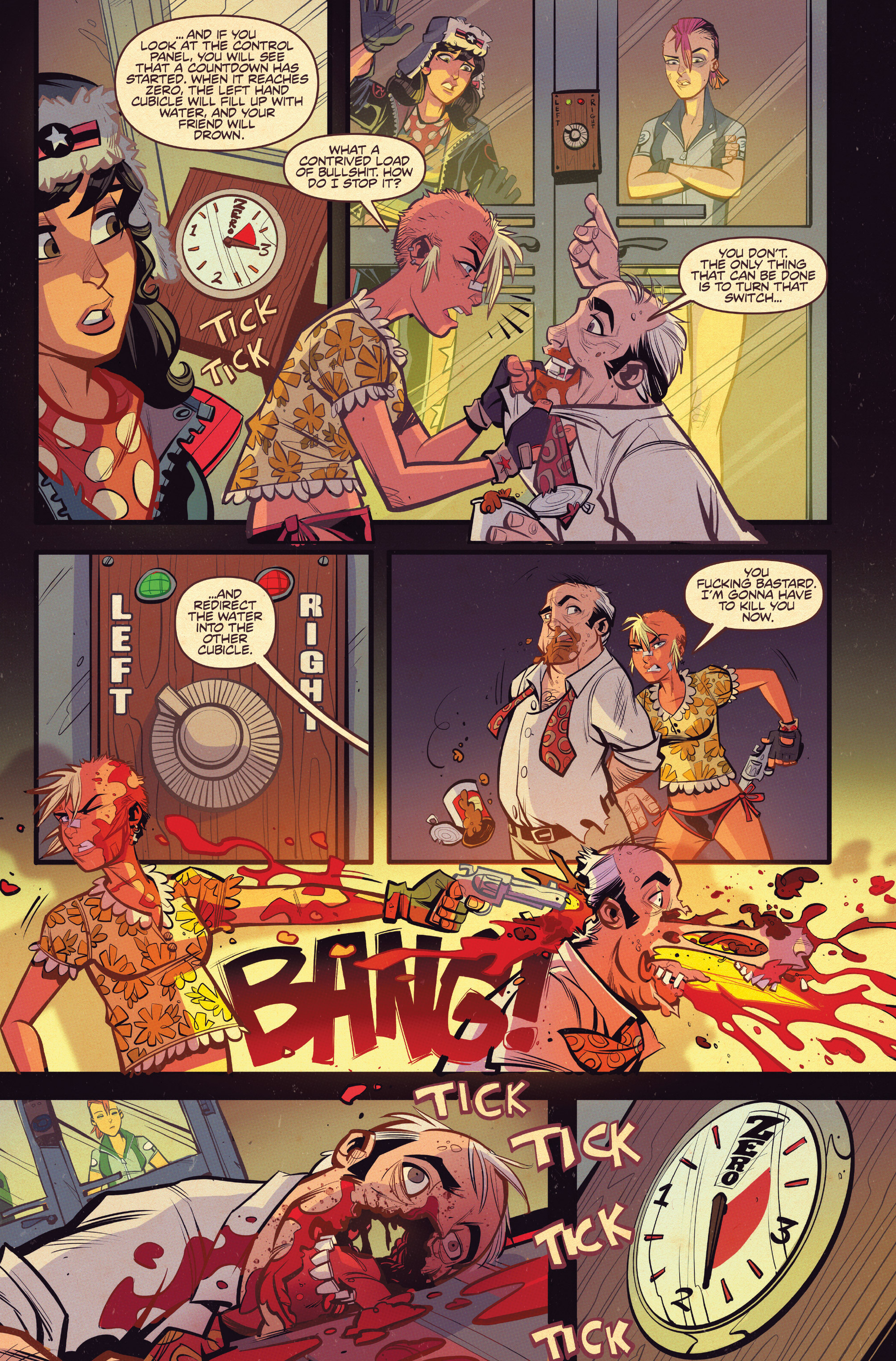 Read online Tank Girl: Two Girls, One Tank comic -  Issue #4 - 18