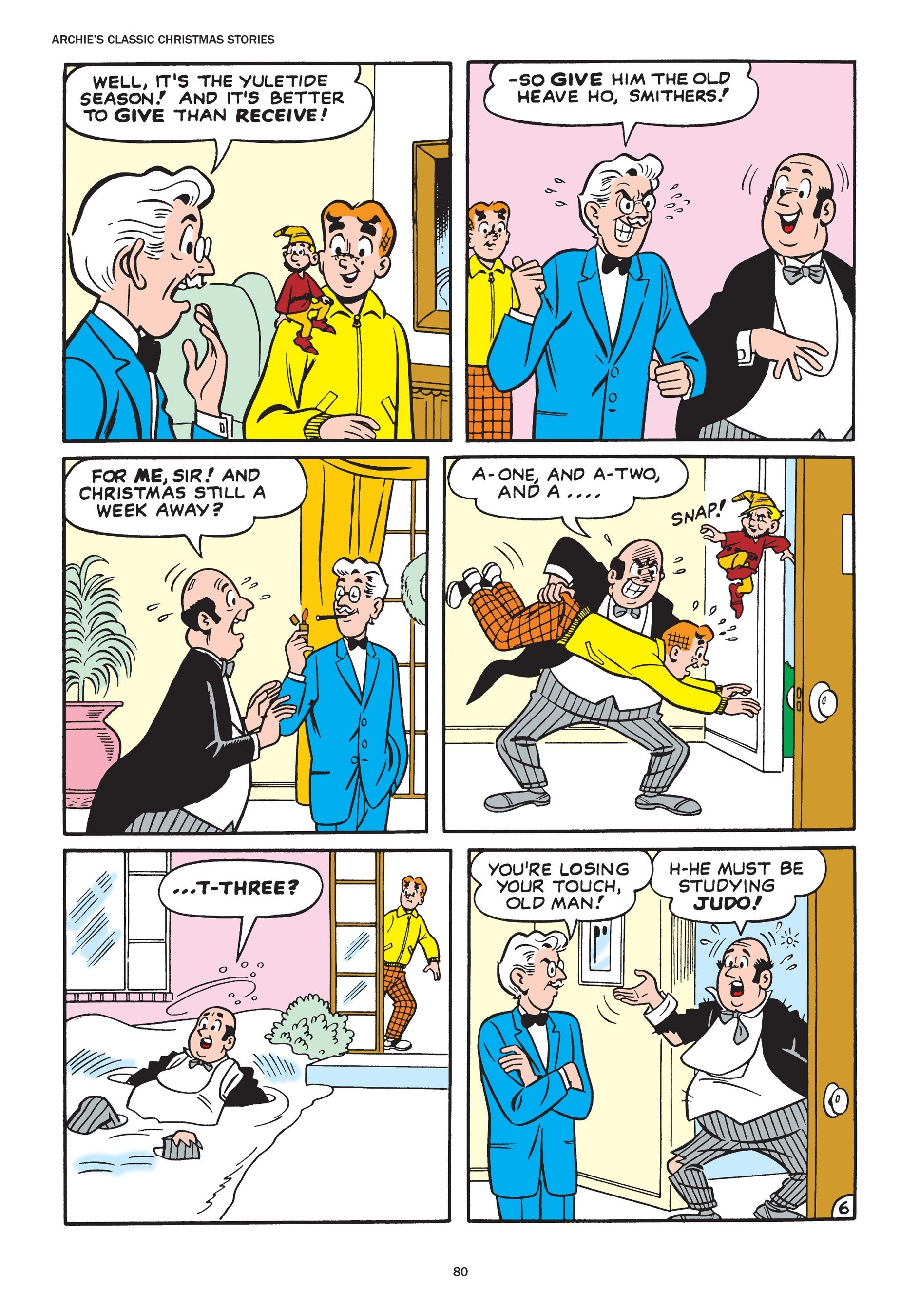 Read online Archie's Classic Christmas Stories comic -  Issue # TPB - 81