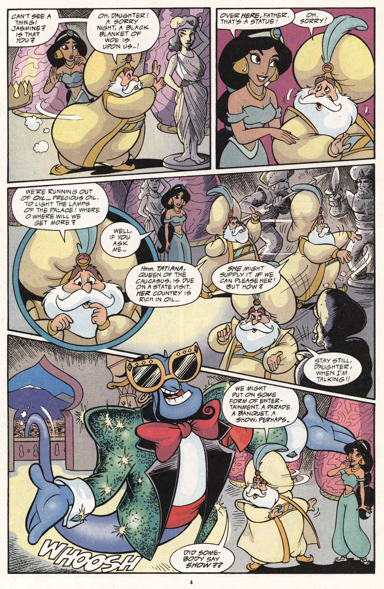 Read online Disney's Aladdin comic -  Issue #5 - 6